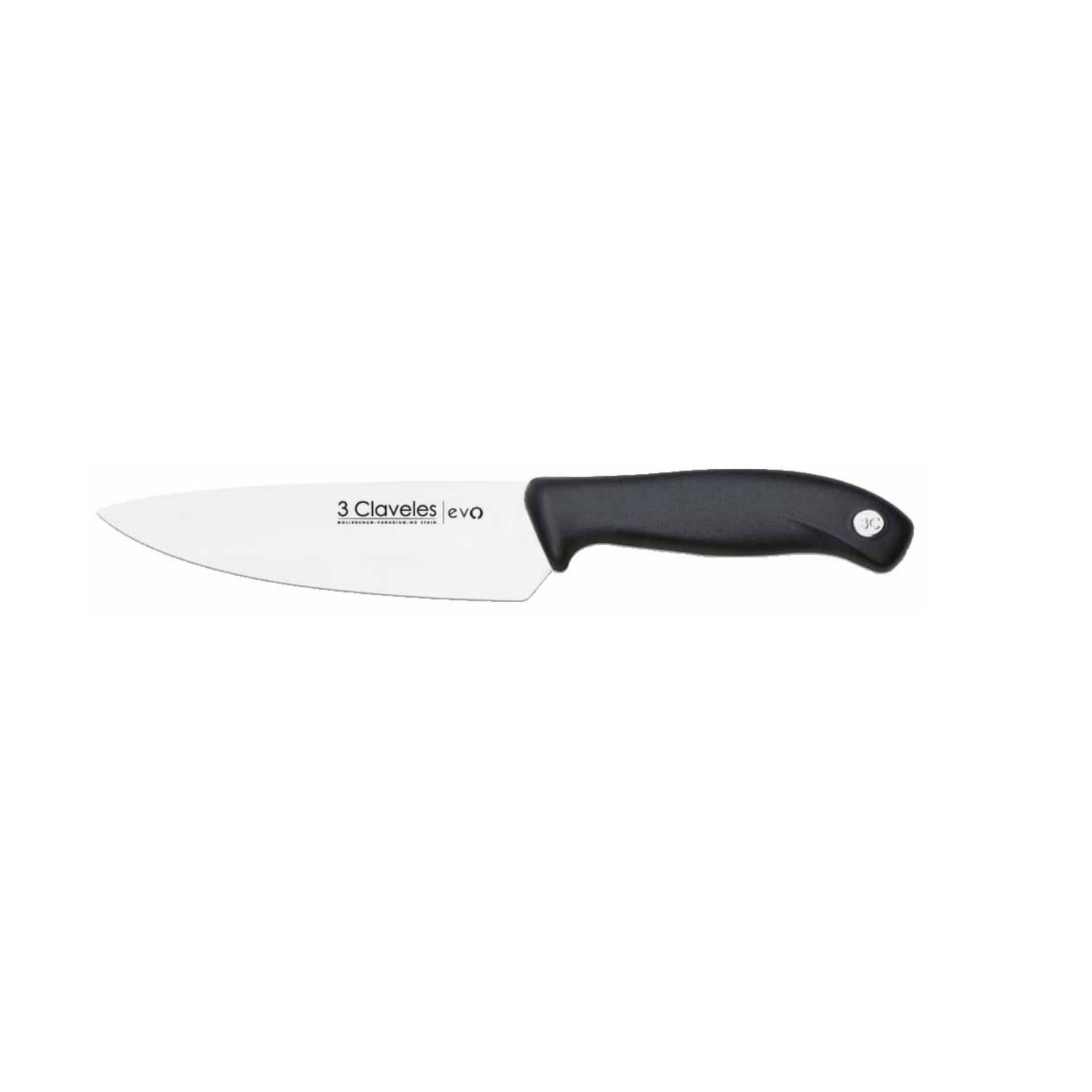 Cuchillo Cocinero Tres Claveles EVO 15 cm Acero Inoxidable-0