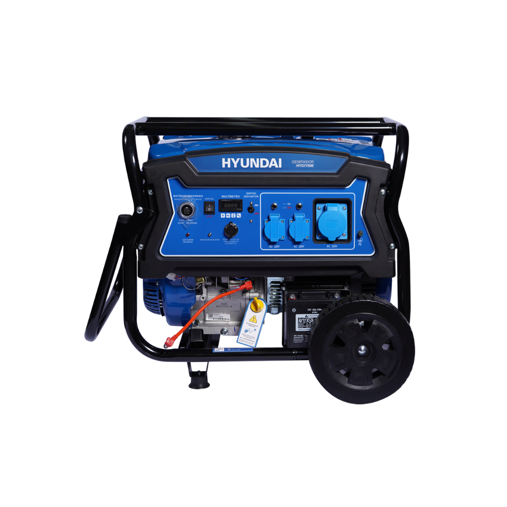Generador Eléctrico gasolina 5500w Partida eléctrica-2