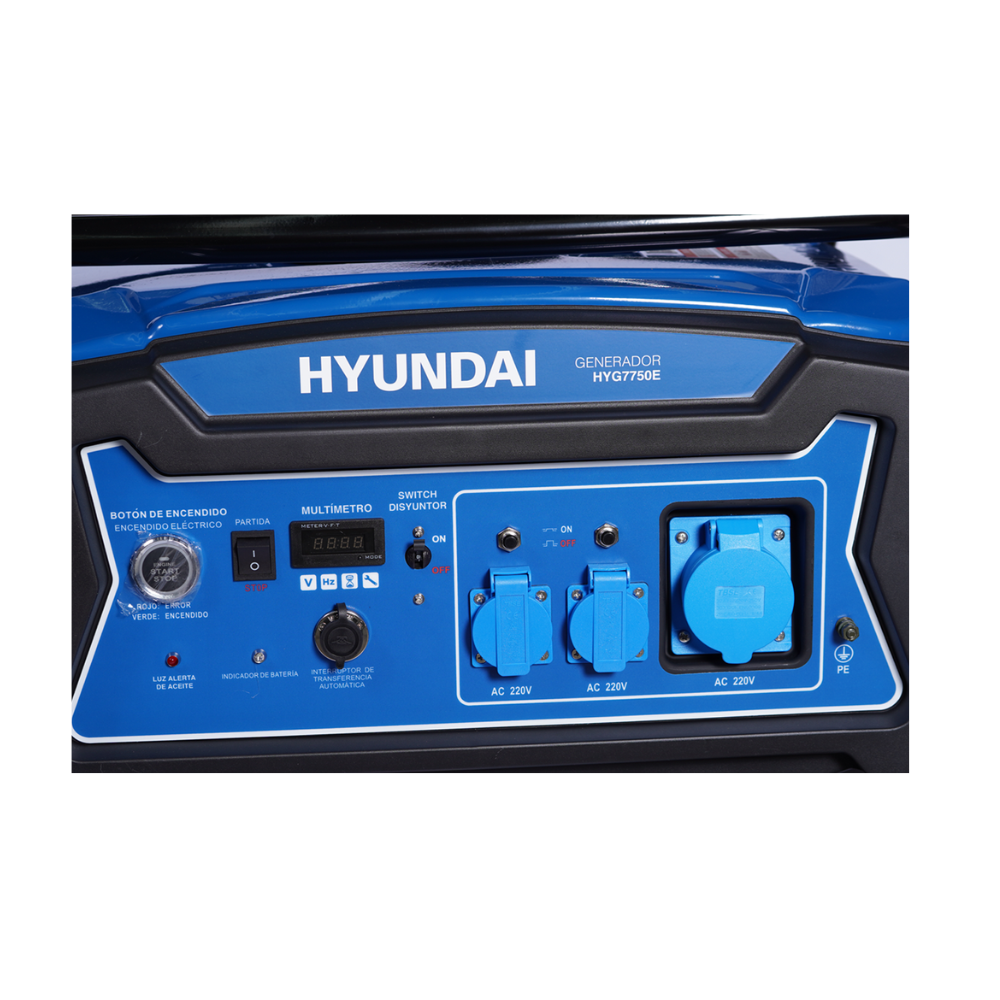 Generador Eléctrico gasolina 5500w Partida eléctrica-4