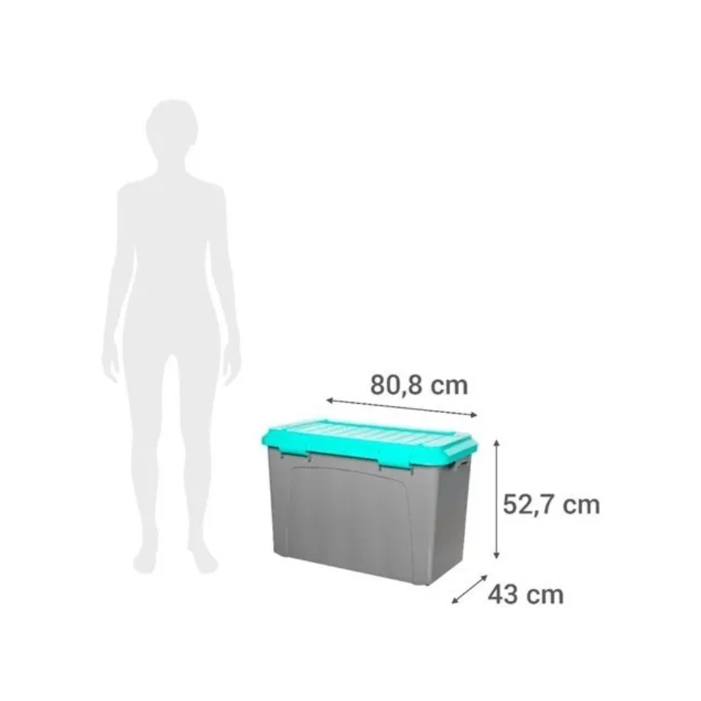 Caja organizadora móvil 123 litros-2