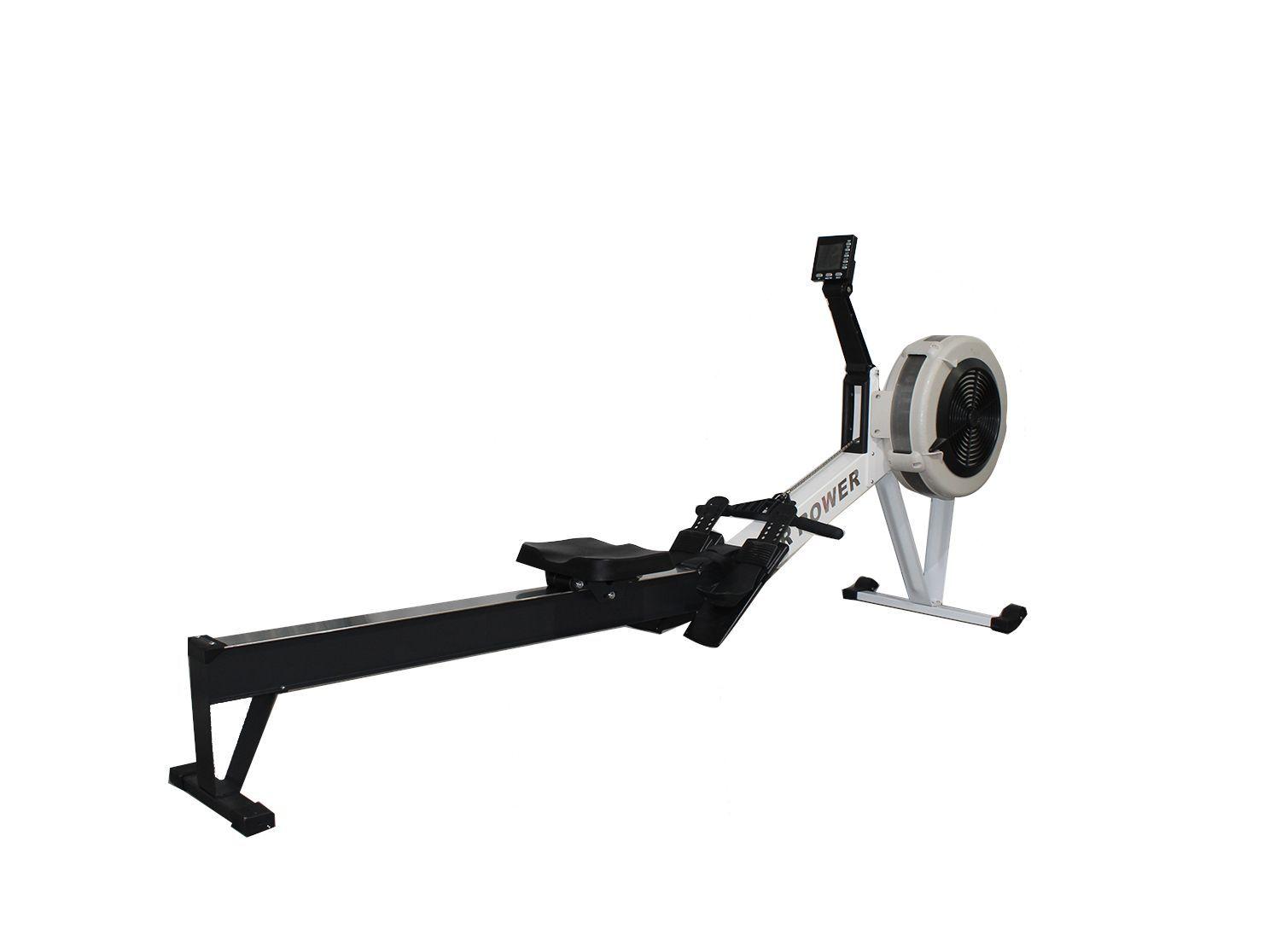 Maquina de remo gym fitness cardio aluminio 10 niveles -0