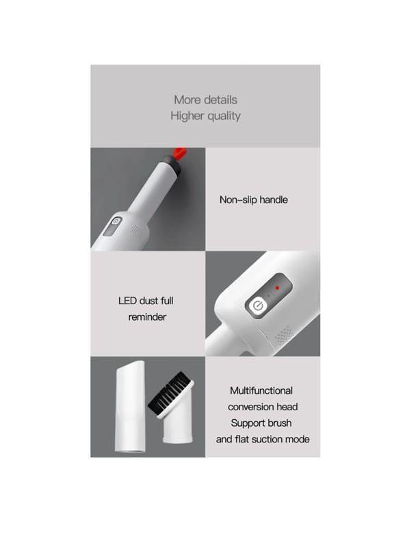 Aspiradora De Mano Inalámbrica Lydsto H3, 2 Velocidades.-1