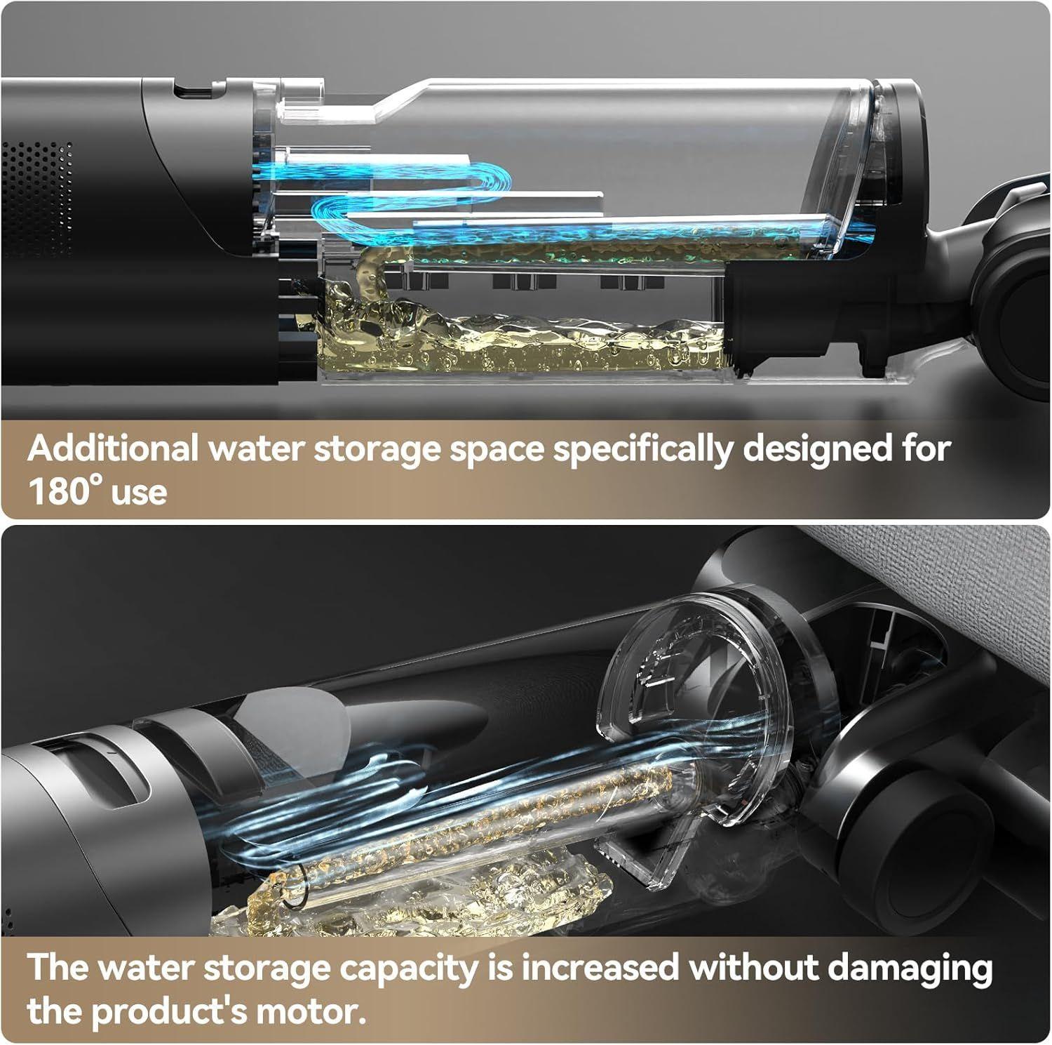 ONR ED12 Pro Max Aspiradora inal mbrica en seco y h medo con dise o plano de 180 17000PA-2