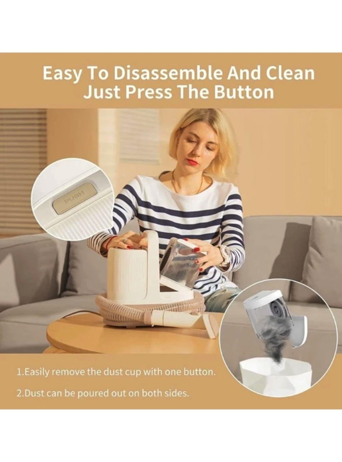 Redroad-aspiradora P17 para mascotas, Kit de aseo para pelo de perro-2