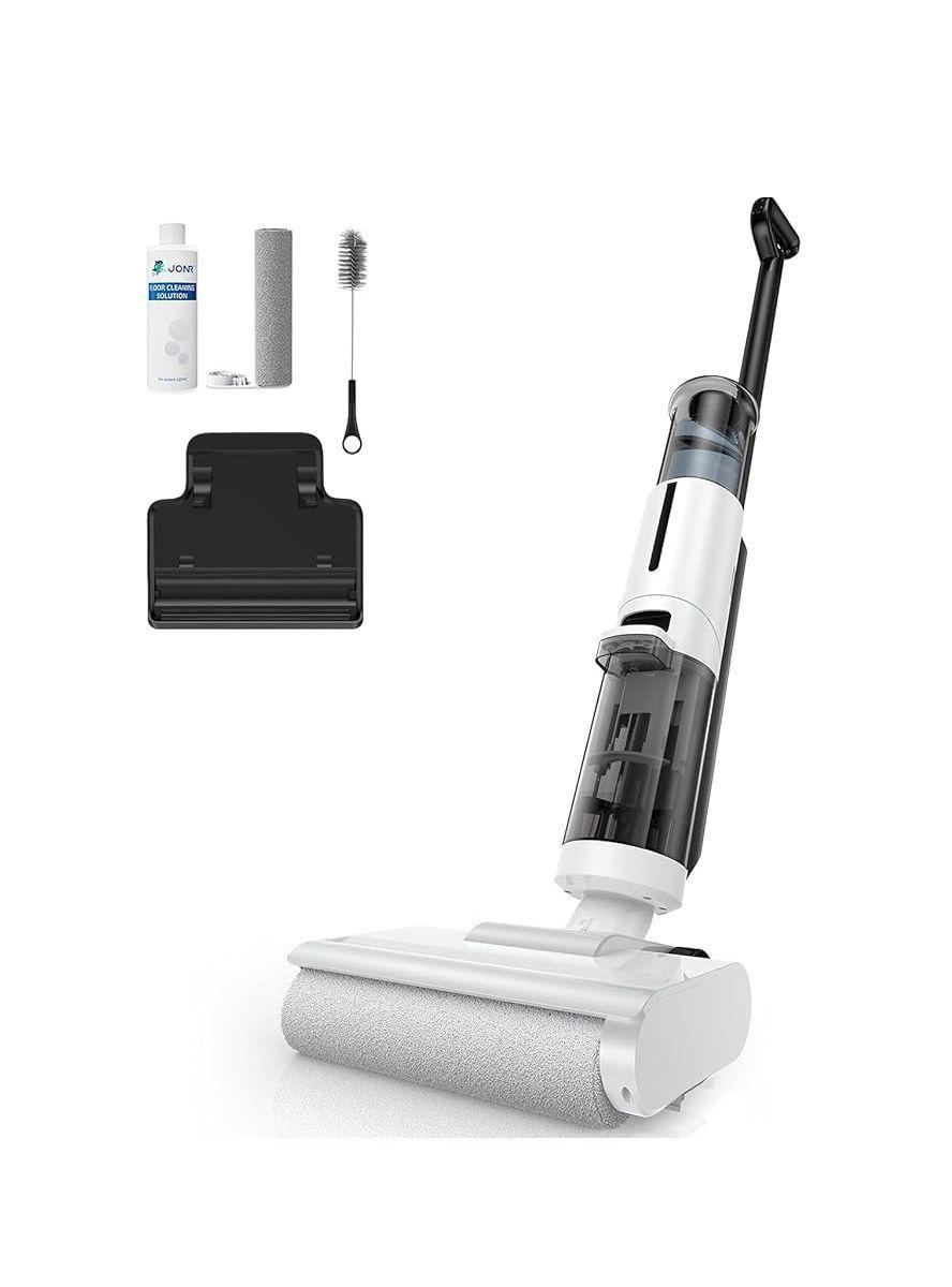JONR ED12 Lite – Aspiradora en seco y húmedo, sin cable, con autolavado-0