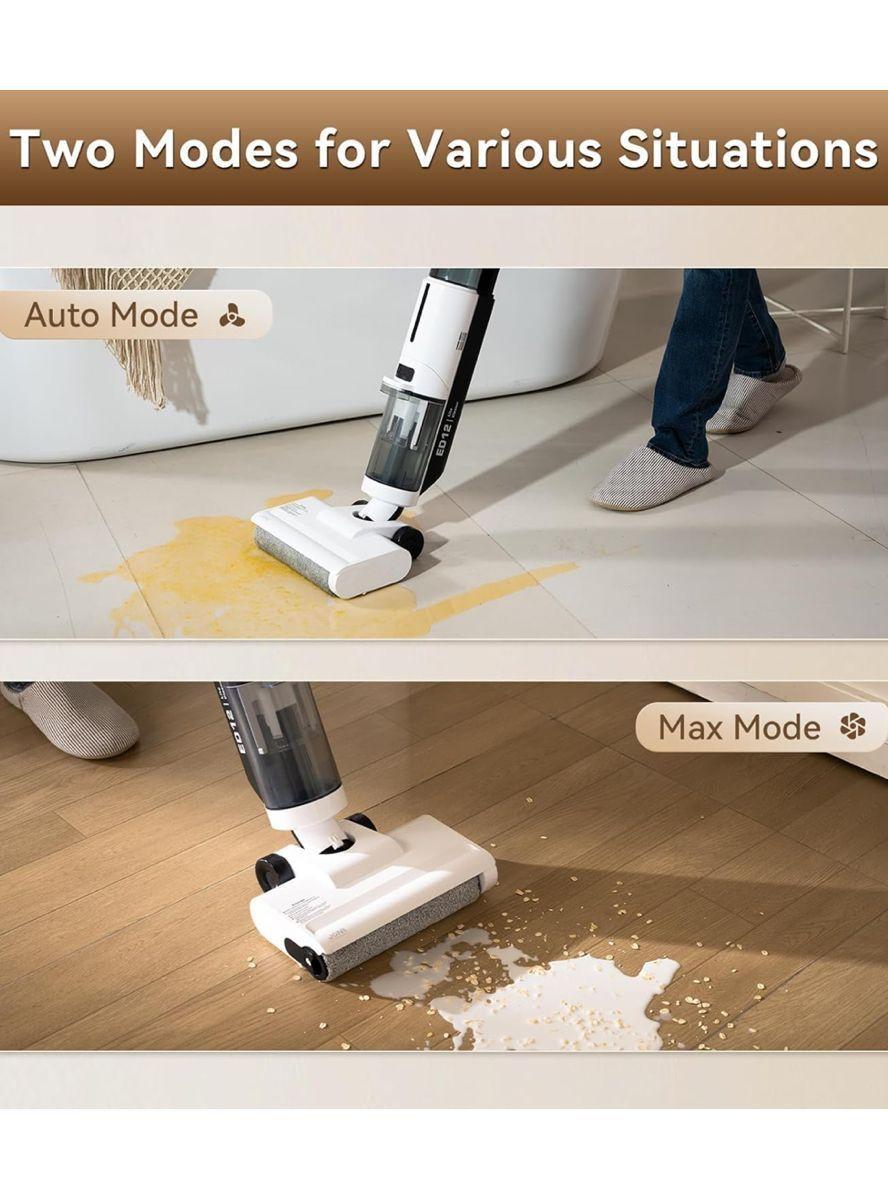 JONR ED12 Lite – Aspiradora en seco y húmedo, sin cable, con autolavado-4