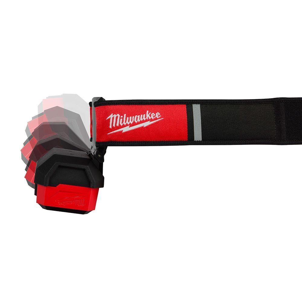 LINTERNA DE CASCO MAGNETICA RECARGABLE USB MILWAUKEE 2012R-2