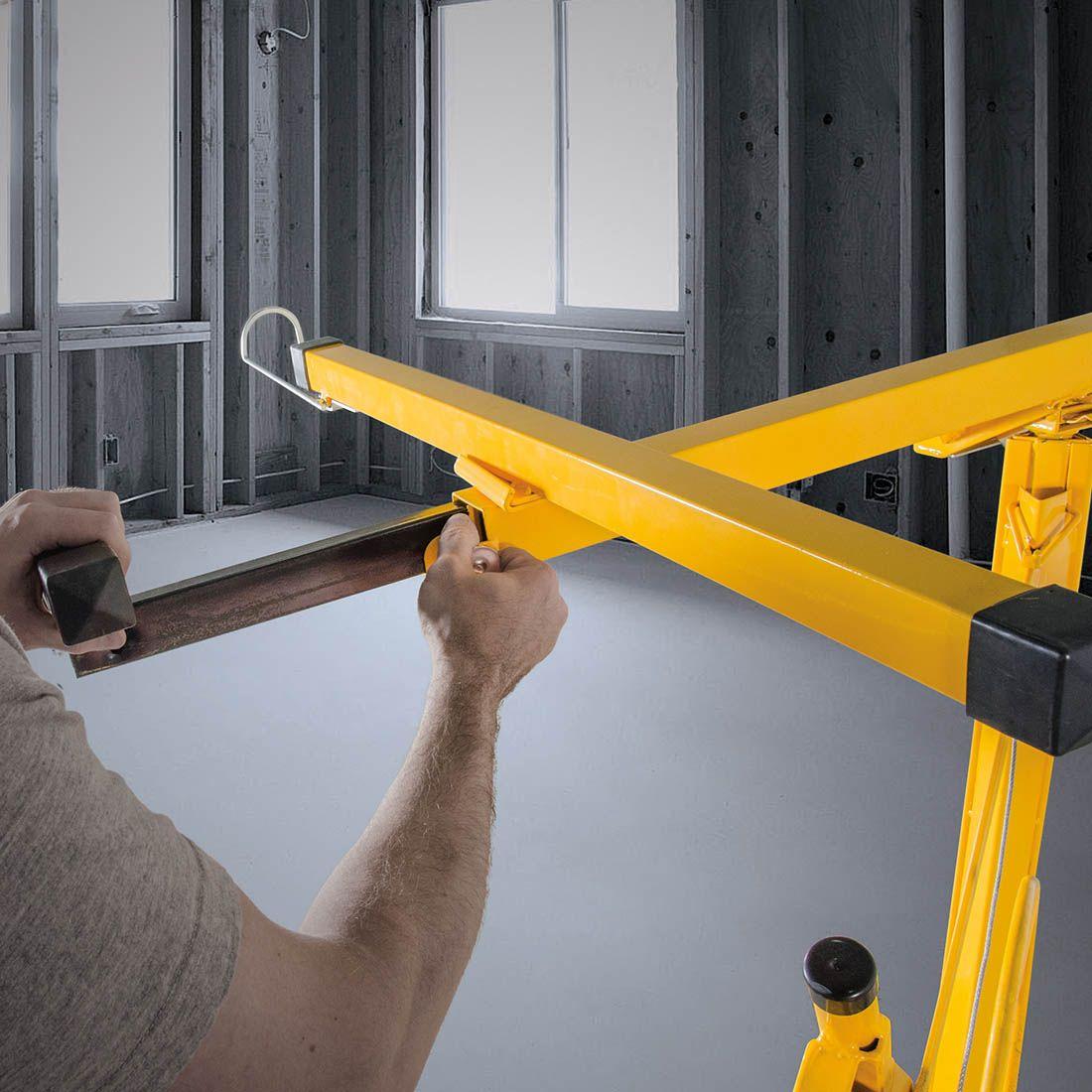 ELEVADOR CON RUEDAS PARA PANELES DE YESO VOLCANITA METALTECH-1