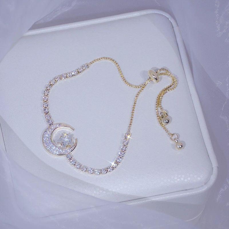Pulsera Luna Hechas Con Cristales De Swarovski -5