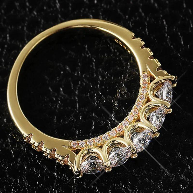 Anillo Exclusivo Compromiso Toque De Oro 18kt-3