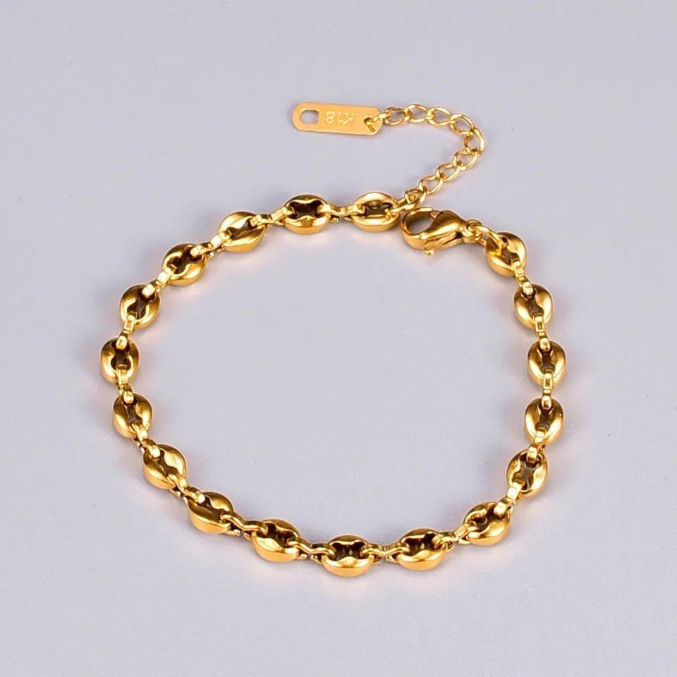 Pulsera exclusiva unisex Oro 18kt Bañado-3