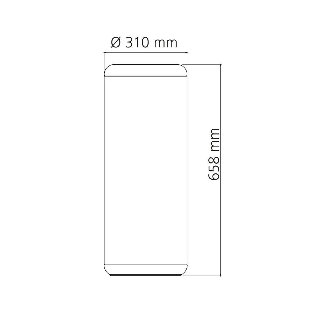 Basurero De Acero Inoxidable 40 L. De Capacidad, Aro Café-3