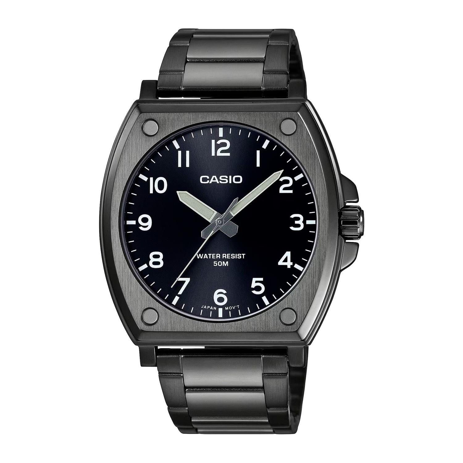 Reloj CASIO MTP-E730B-1AVDF Acero Hombre Negro-0
