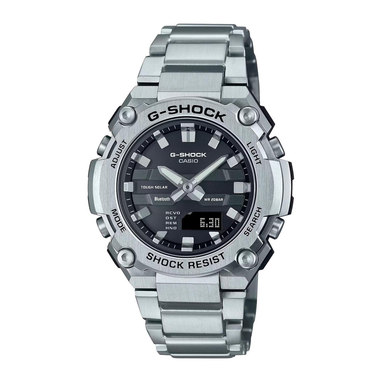 Reloj G-SHOCK GST-B600D-1ADR Resina/Acero Hombre Plateado-0