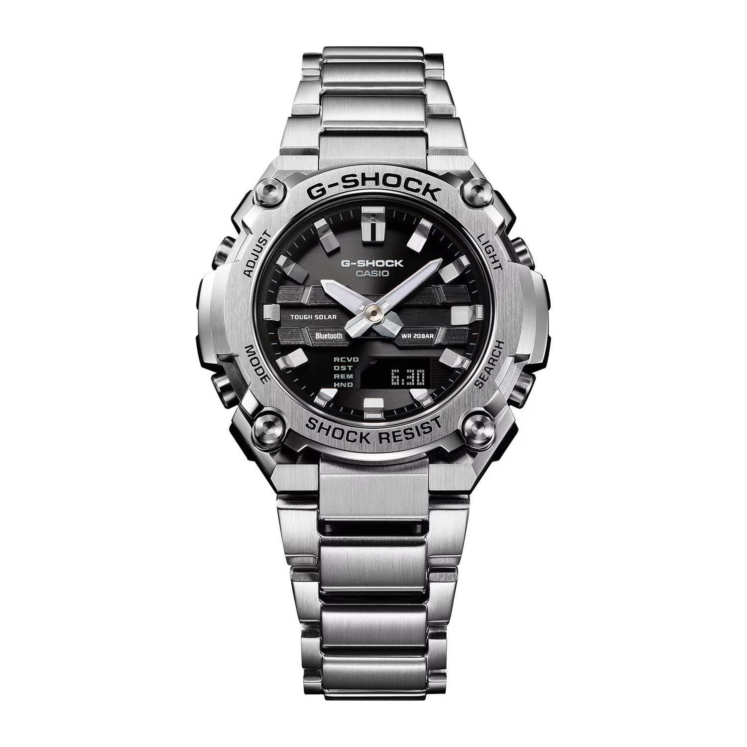 Reloj G-SHOCK GST-B600D-1ADR Resina/Acero Hombre Plateado-1