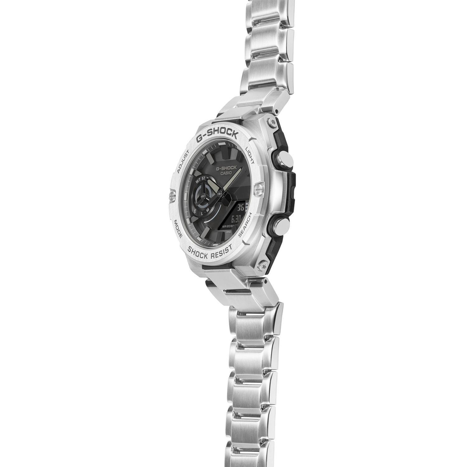 Reloj G-SHOCK GST-B500D-1A1DR Resina/Acero Hombre Plateado-2