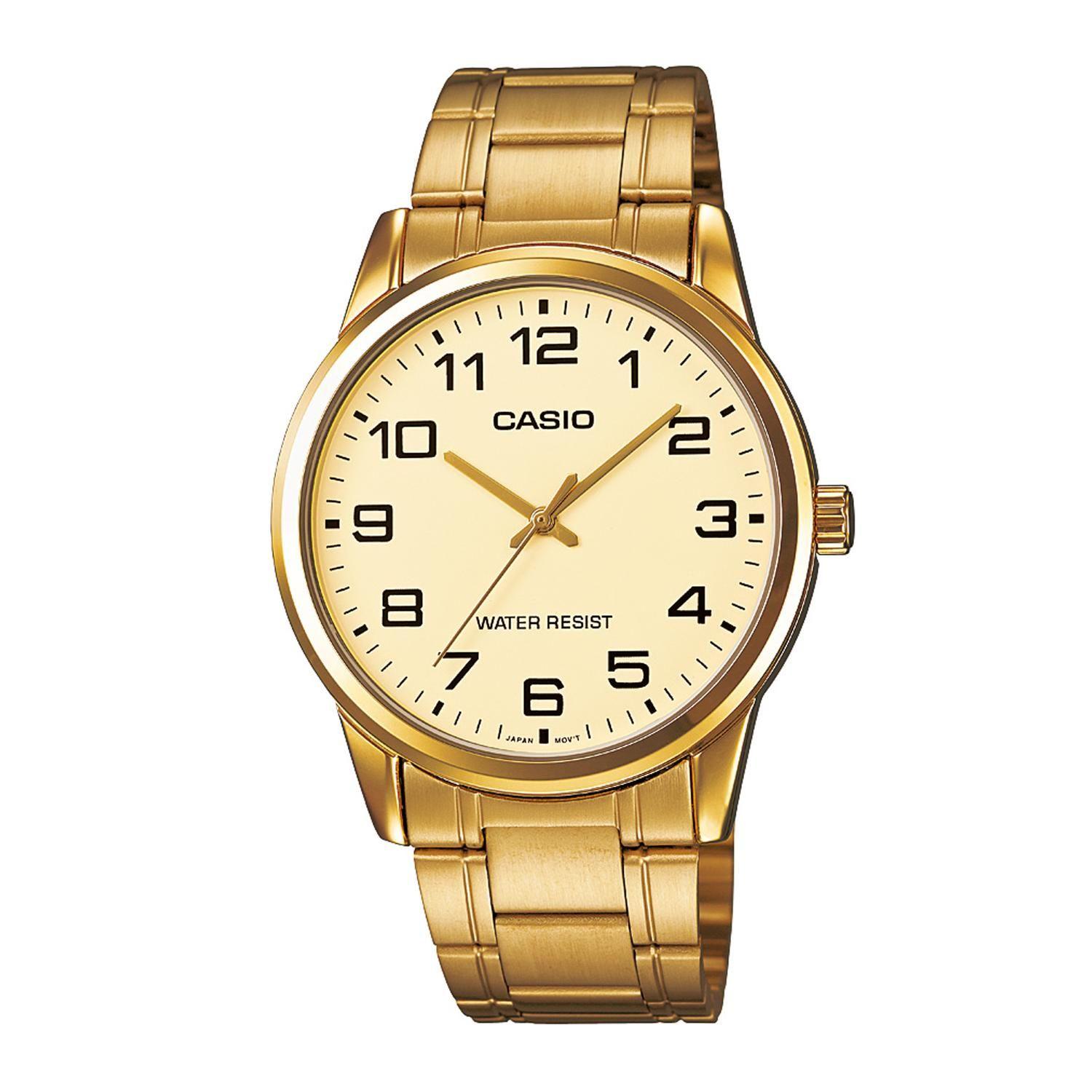 Reloj CASIO MTP-V001G-9BUDF Acero Hombre Dorado-0