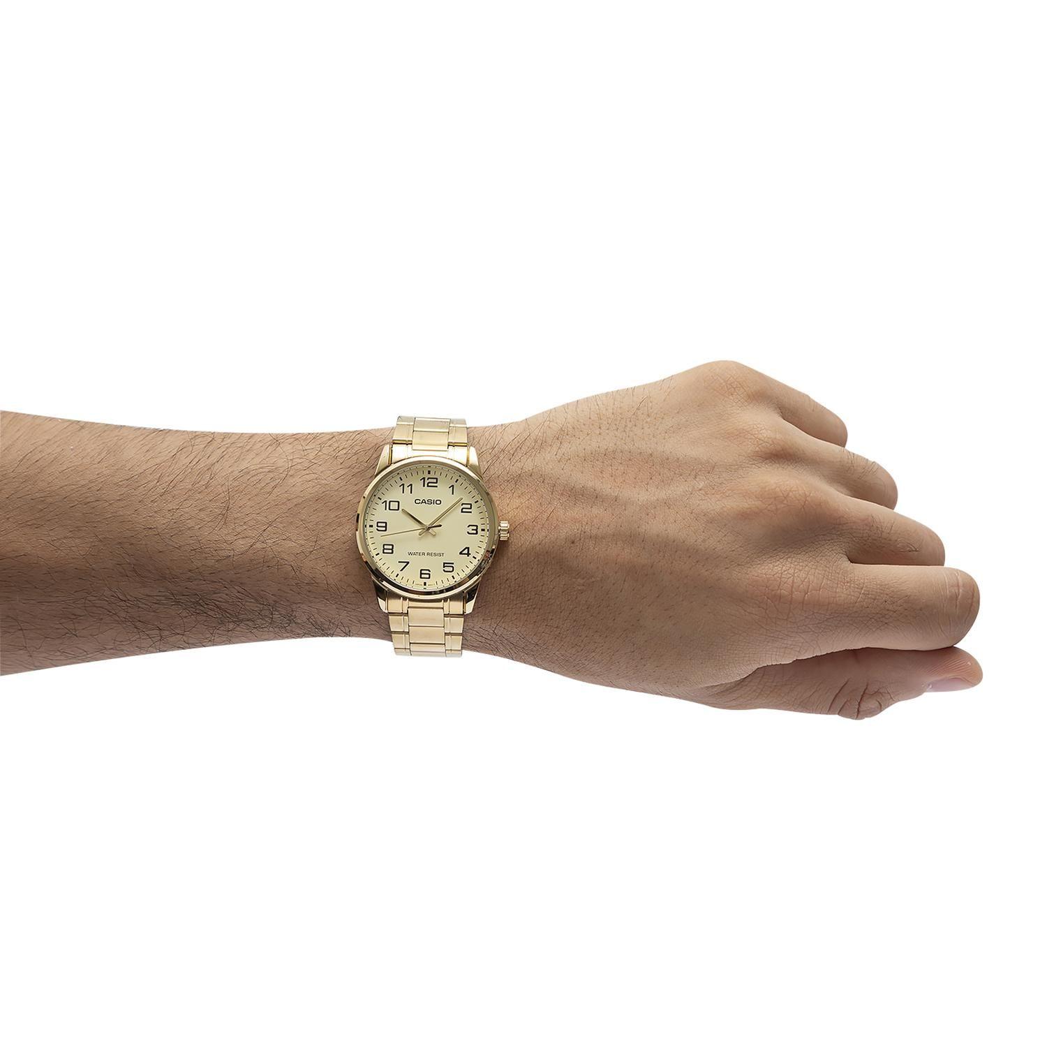 Reloj CASIO MTP-V001G-9BUDF Acero Hombre Dorado-3