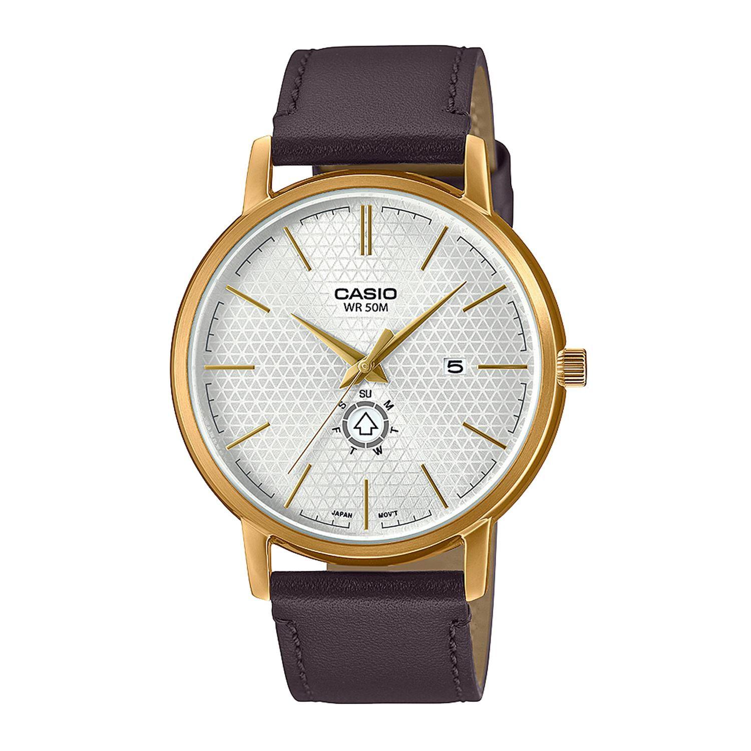 Reloj CASIO MTP-B125GL-7AVDF Acero Hombre Dorado-0