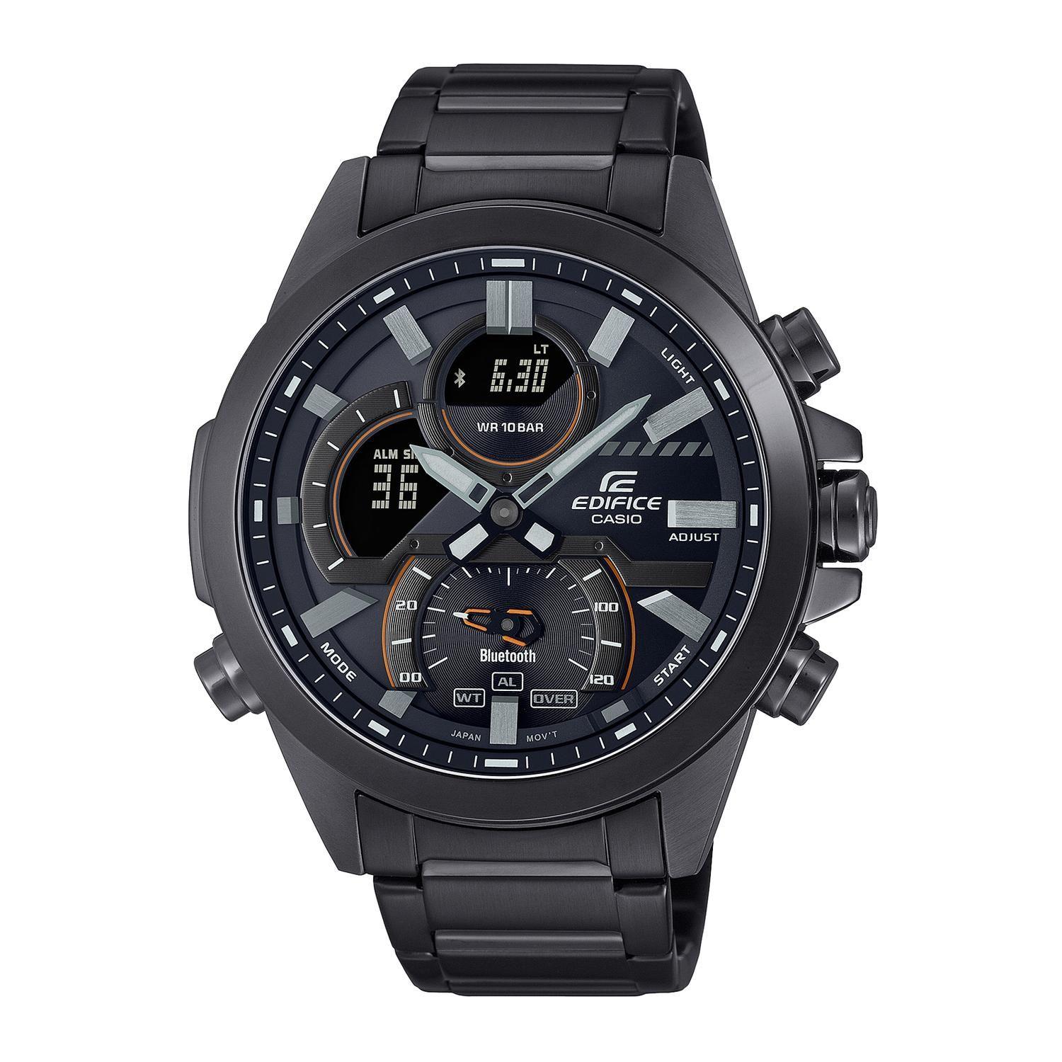 Reloj EDIFICE ECB-30DC-1ADF Acero Hombre Negro-0