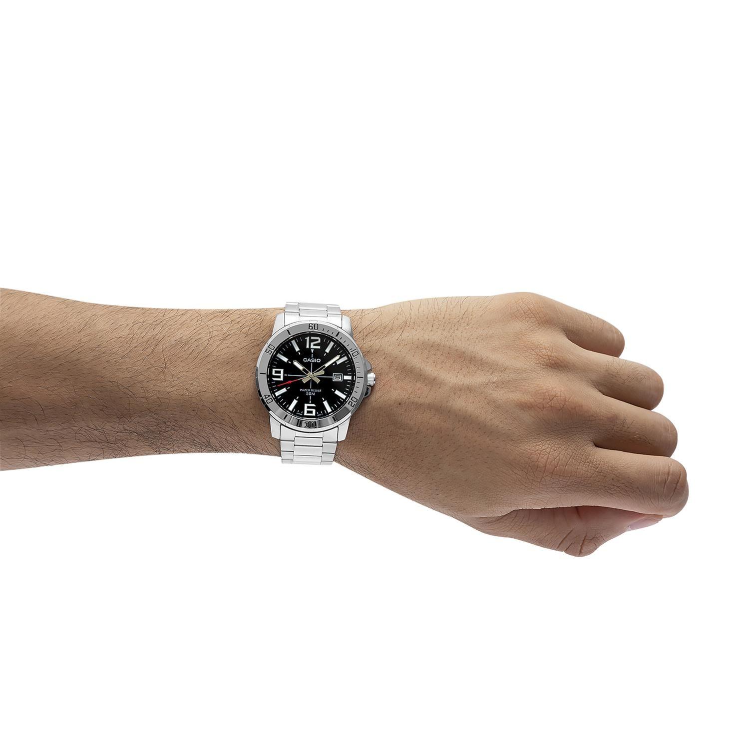 Reloj CASIO MTP-VD01D-1BVUDF Acero Hombre Plateado-3