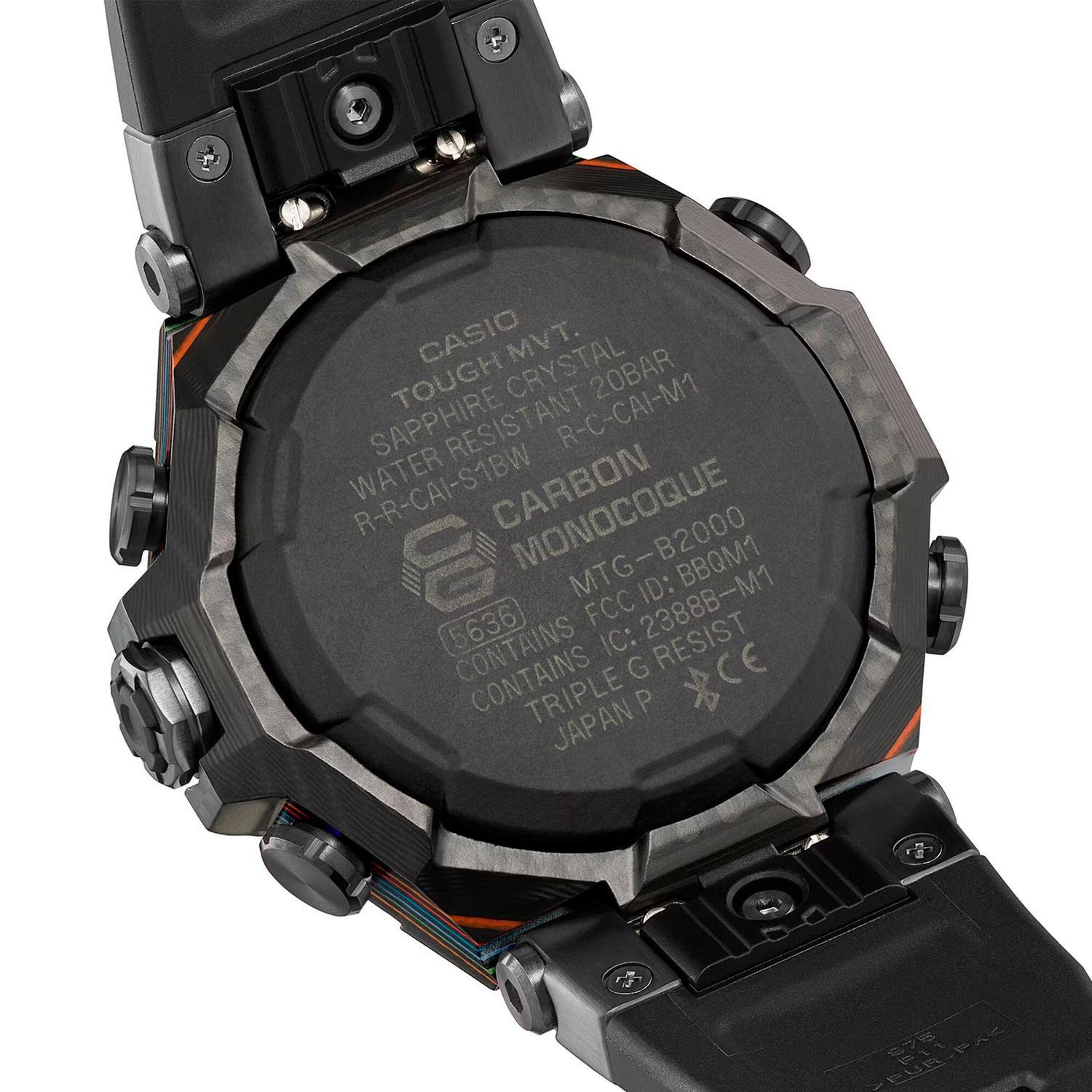 Reloj G-SHOCK MTG-B2000YR-1ADR Carbono/Acero Hombre Negro-8