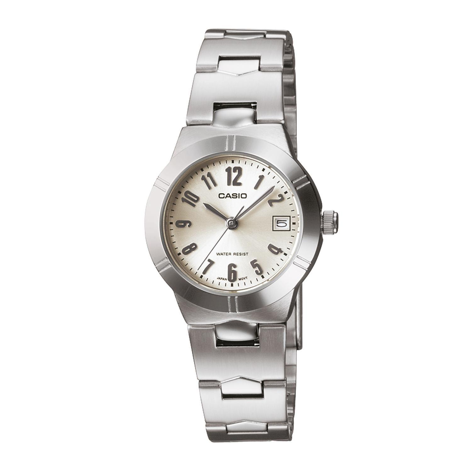 Reloj CASIO LTP-1241D-7A2DF Acero Mujer Plateado-0