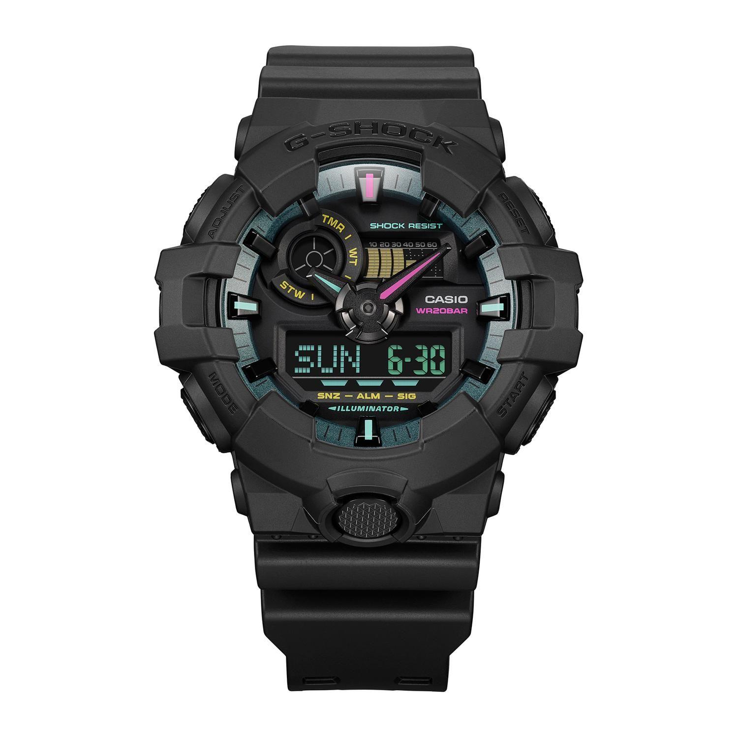 Reloj G-SHOCK GA-700MF-1ADR Resina Hombre Negro-1