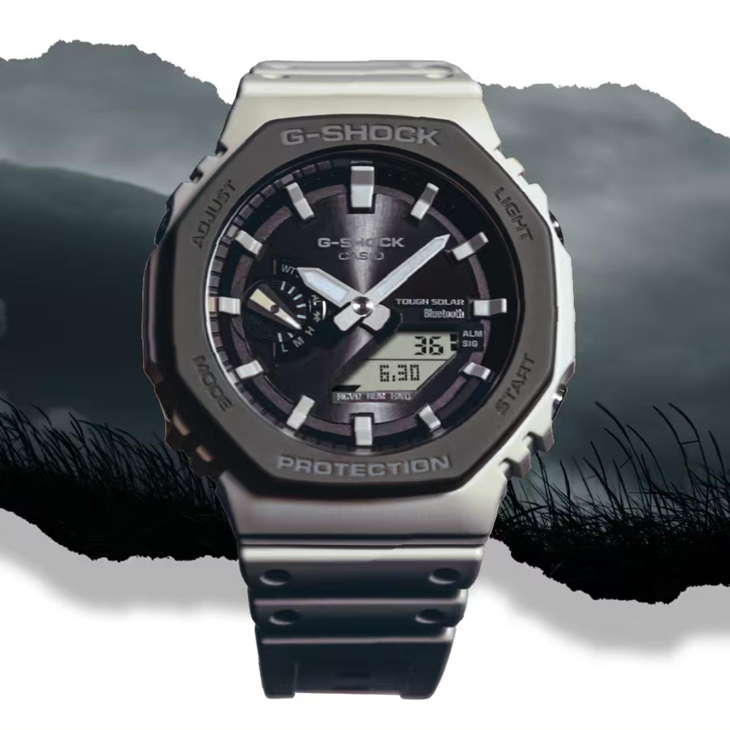 Reloj G-SHOCK GA-B2100LUU-5ADR Carbono/Resina Hombre Beige-3