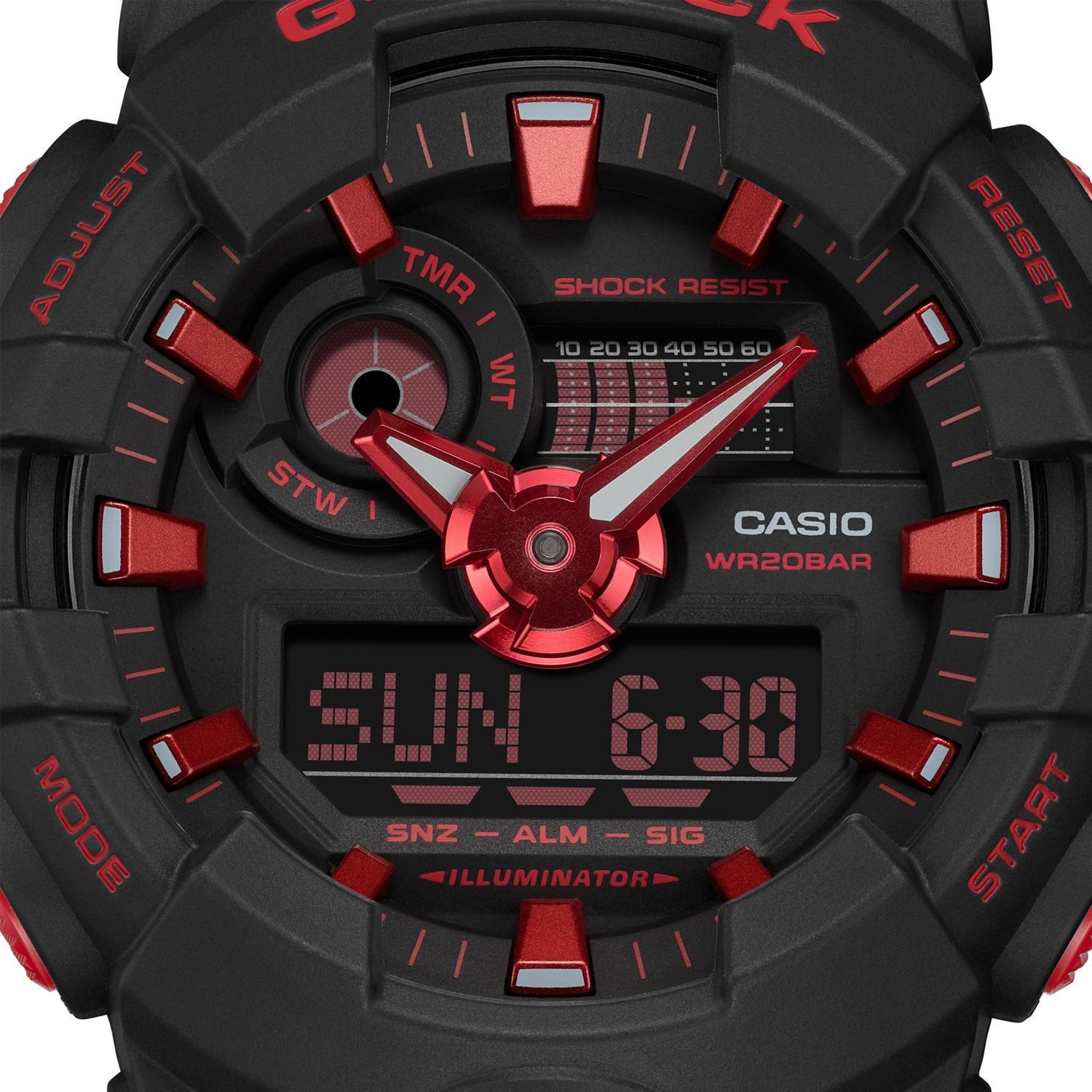 Reloj G-SHOCK GA-700BNR-1ADR Resina Hombre Negro-2