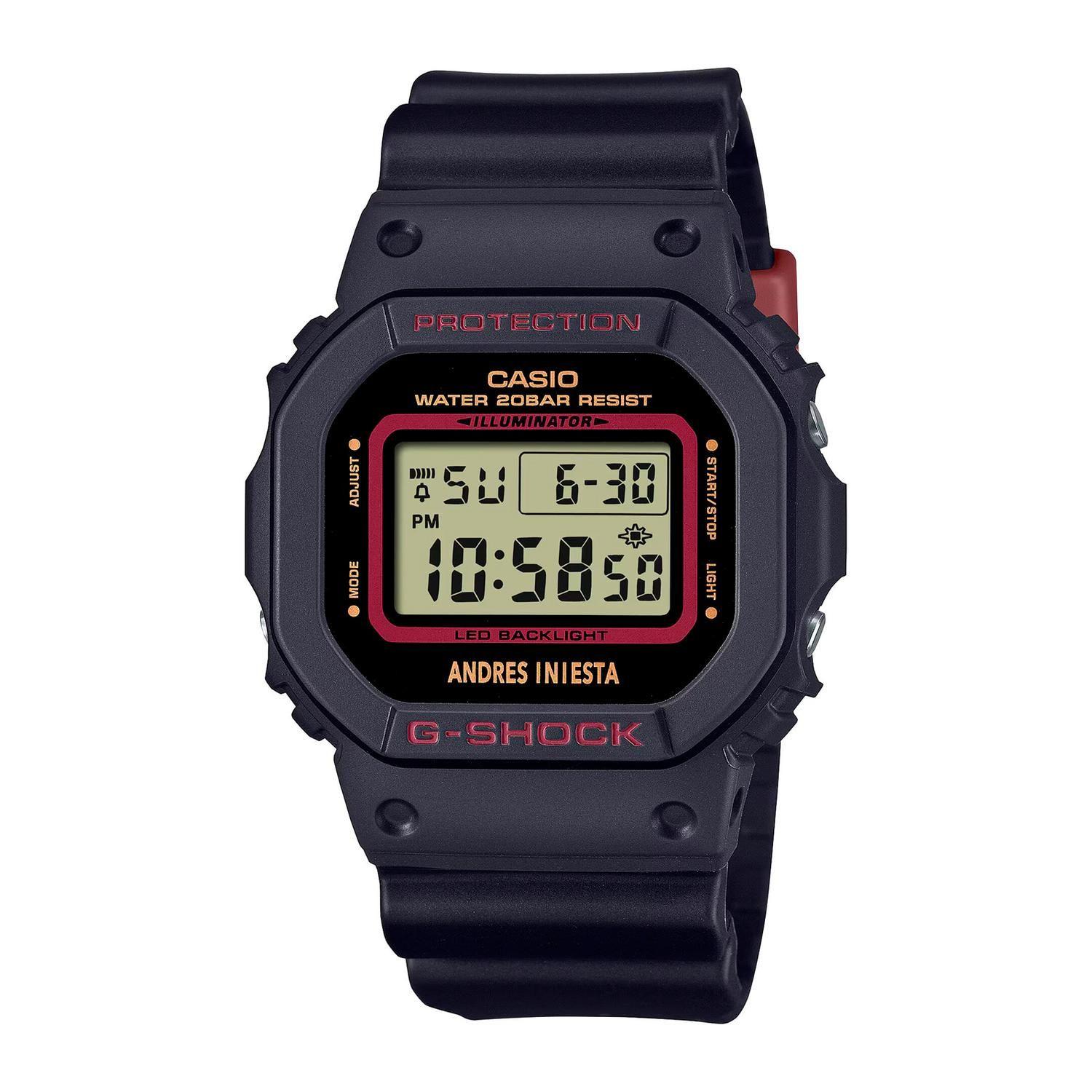Reloj G-SHOCK DW-5600AI-1DR Resina Hombre Negro-0