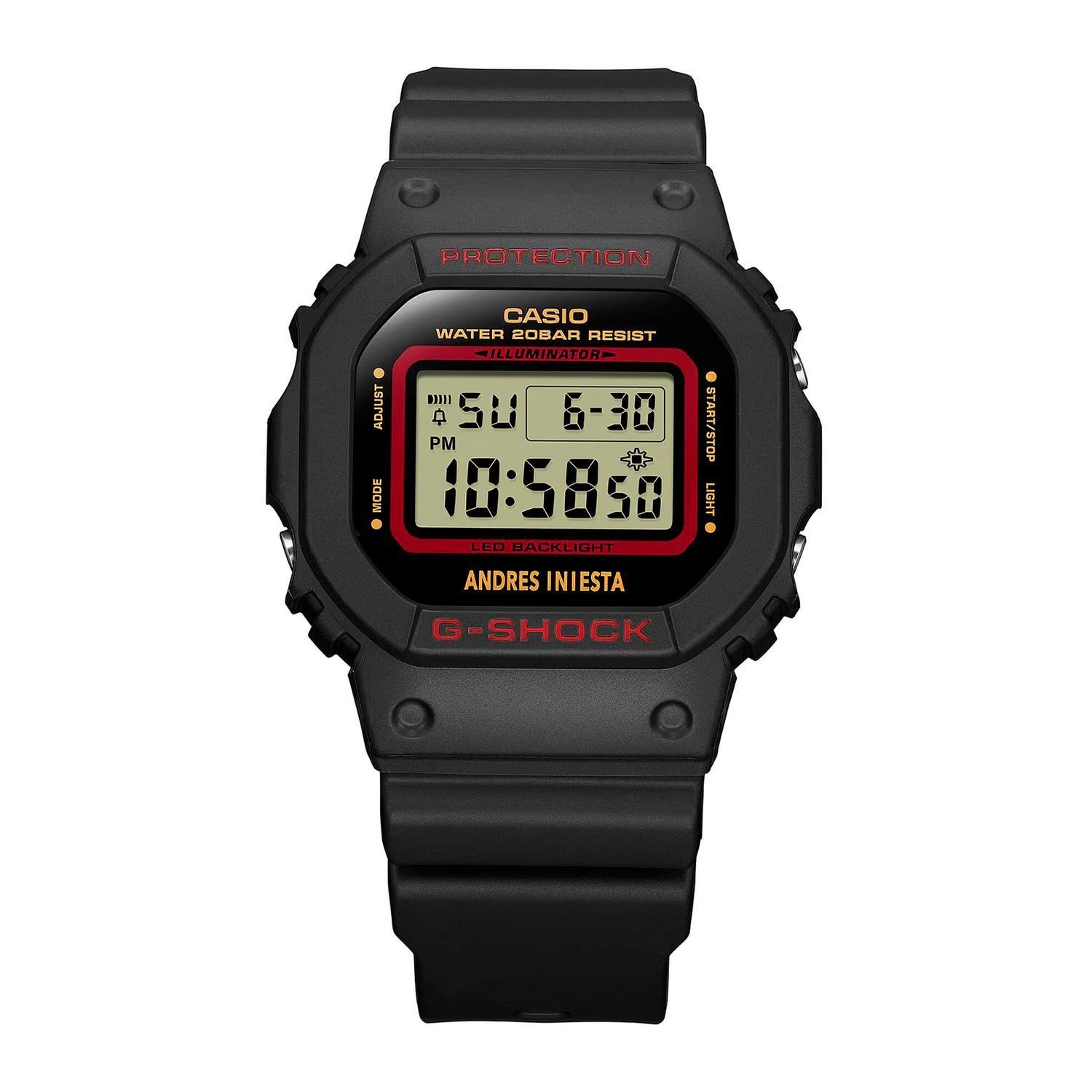 Reloj G-SHOCK DW-5600AI-1DR Resina Hombre Negro-1