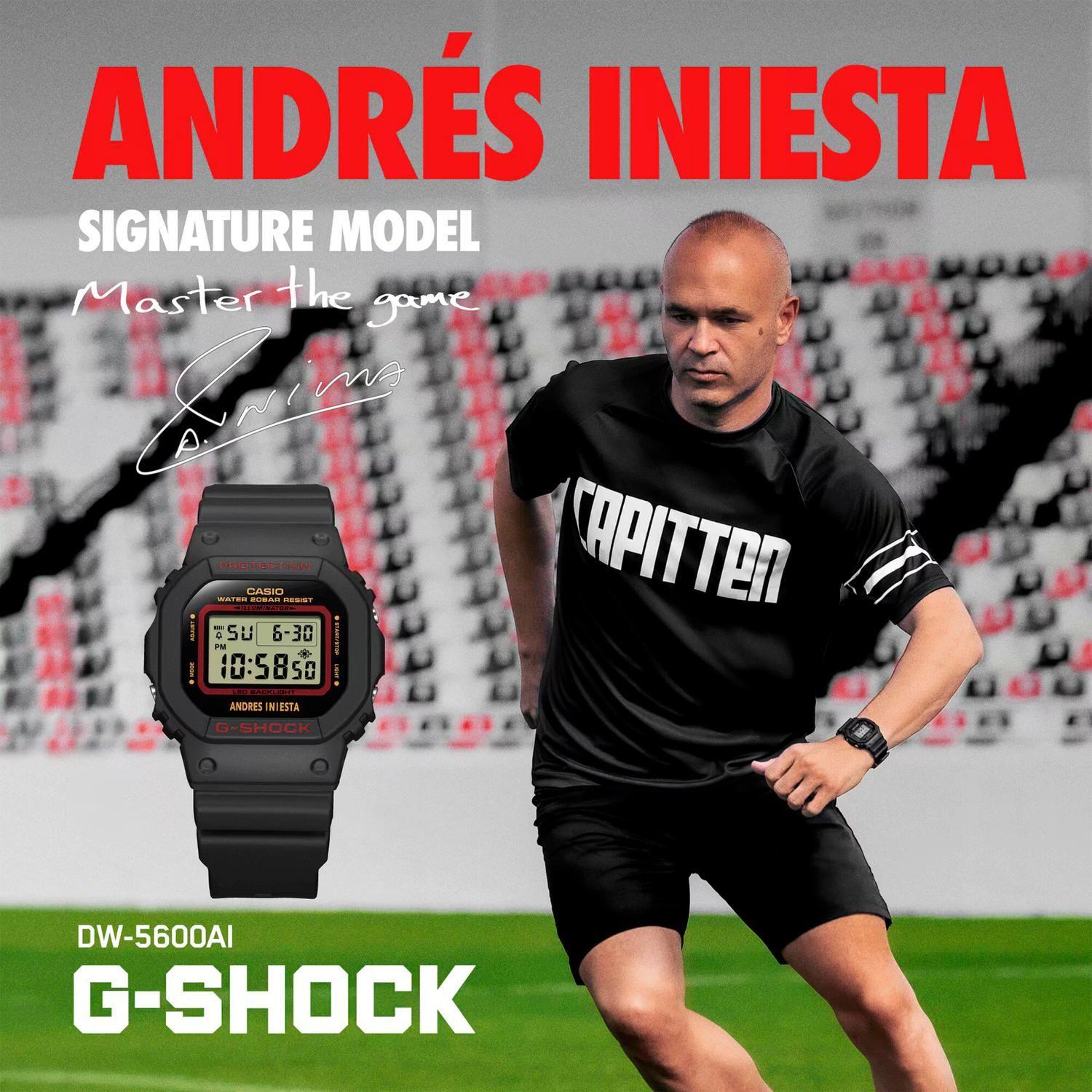 Reloj G-SHOCK DW-5600AI-1DR Resina Hombre Negro-9