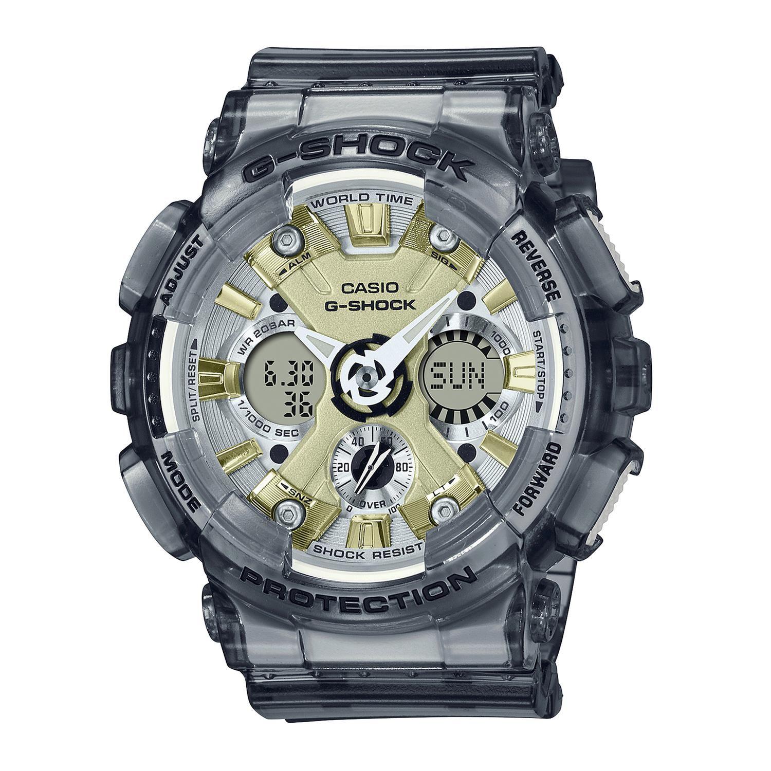 Reloj G-SHOCK GMA-S120GS-8ADR Resina Mujer Gris-0