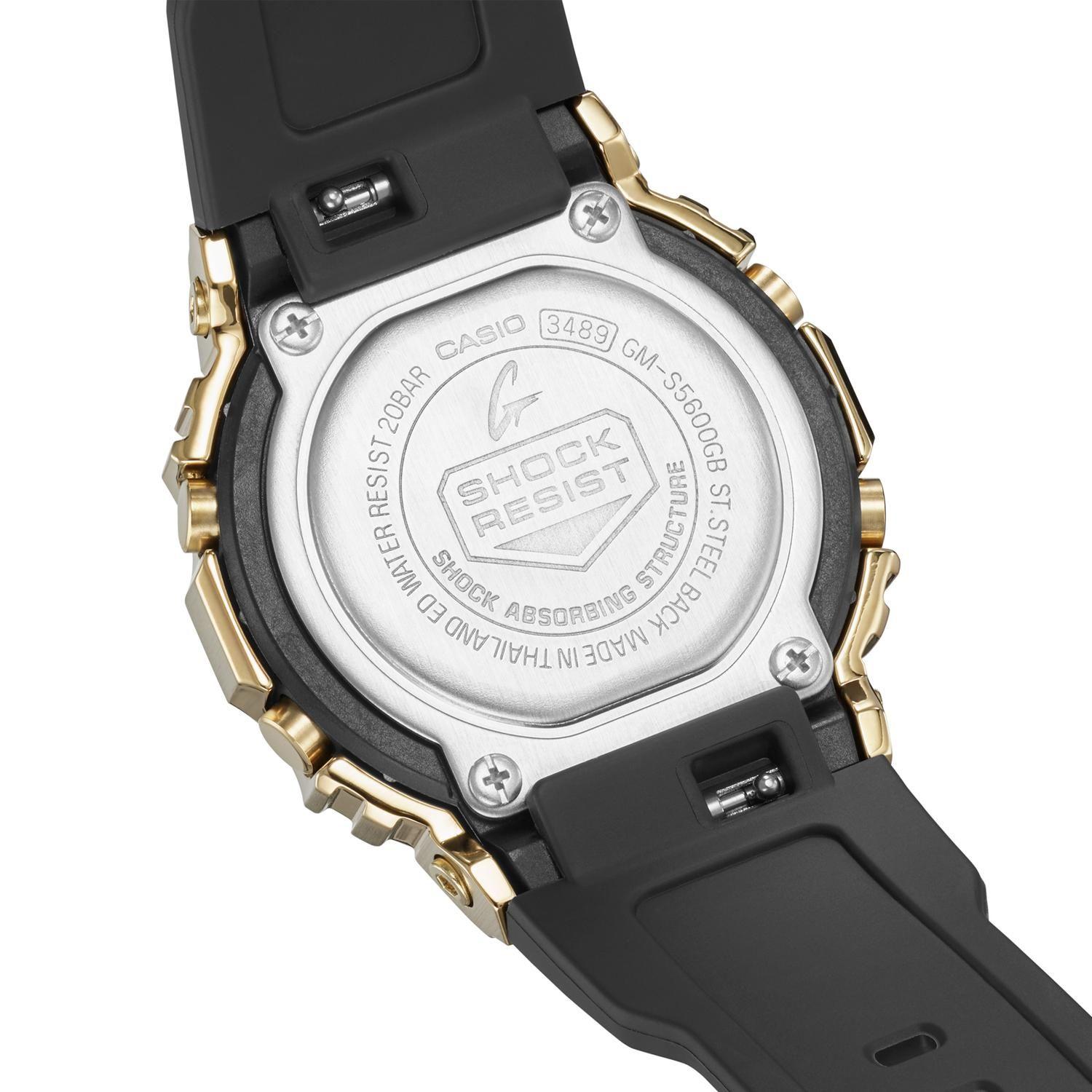 Reloj G-SHOCK GM-S5600GB-1DR Resina/Acero Mujer Dorado-6