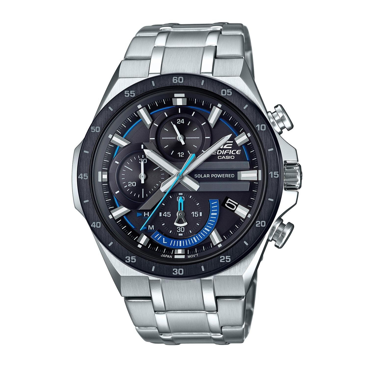 Reloj EDIFICE EQS-920DB-1BVUDF Acero Hombre Plateado-0
