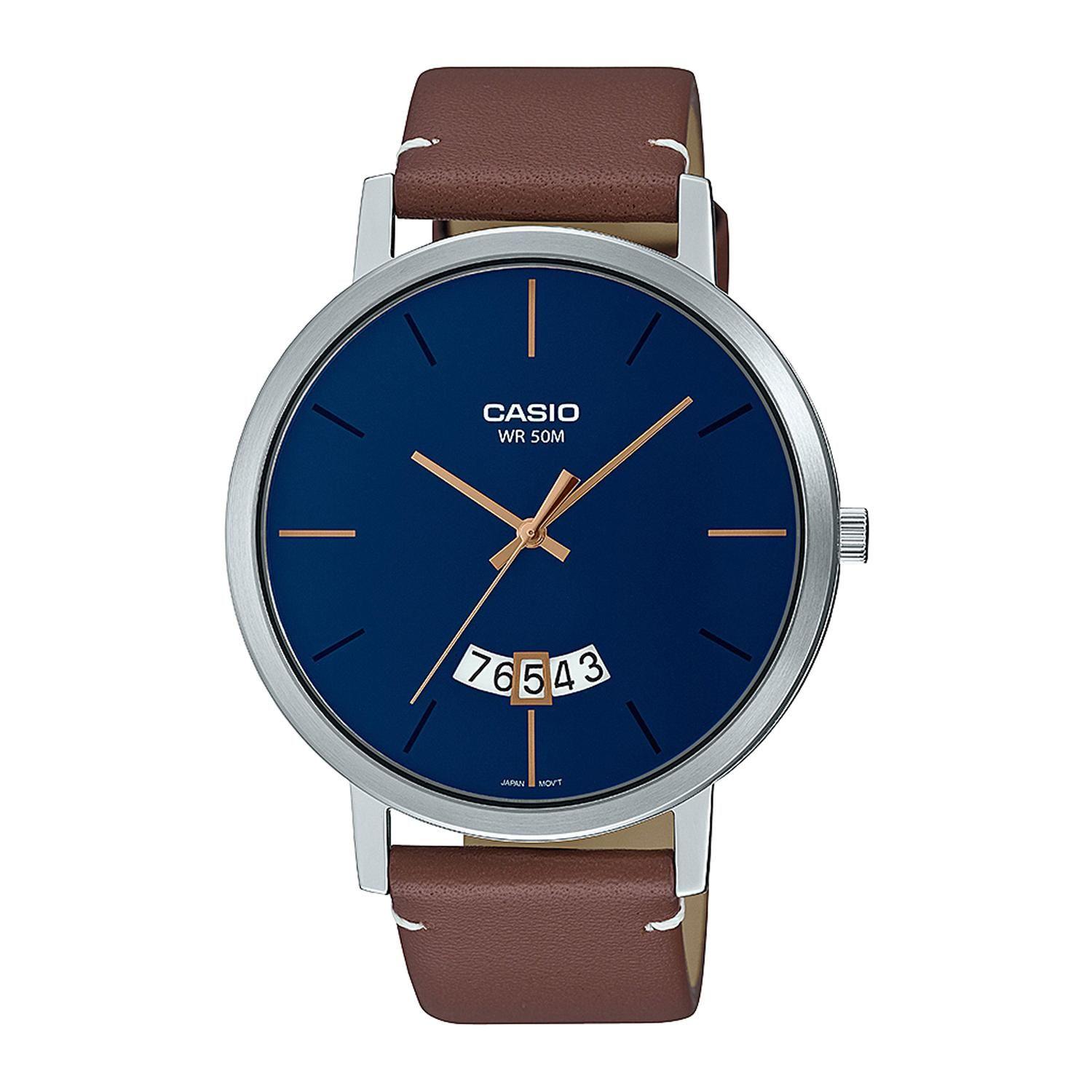 Reloj CASIO MTP-B100L-2EVDF Acero Hombre Plateado-0