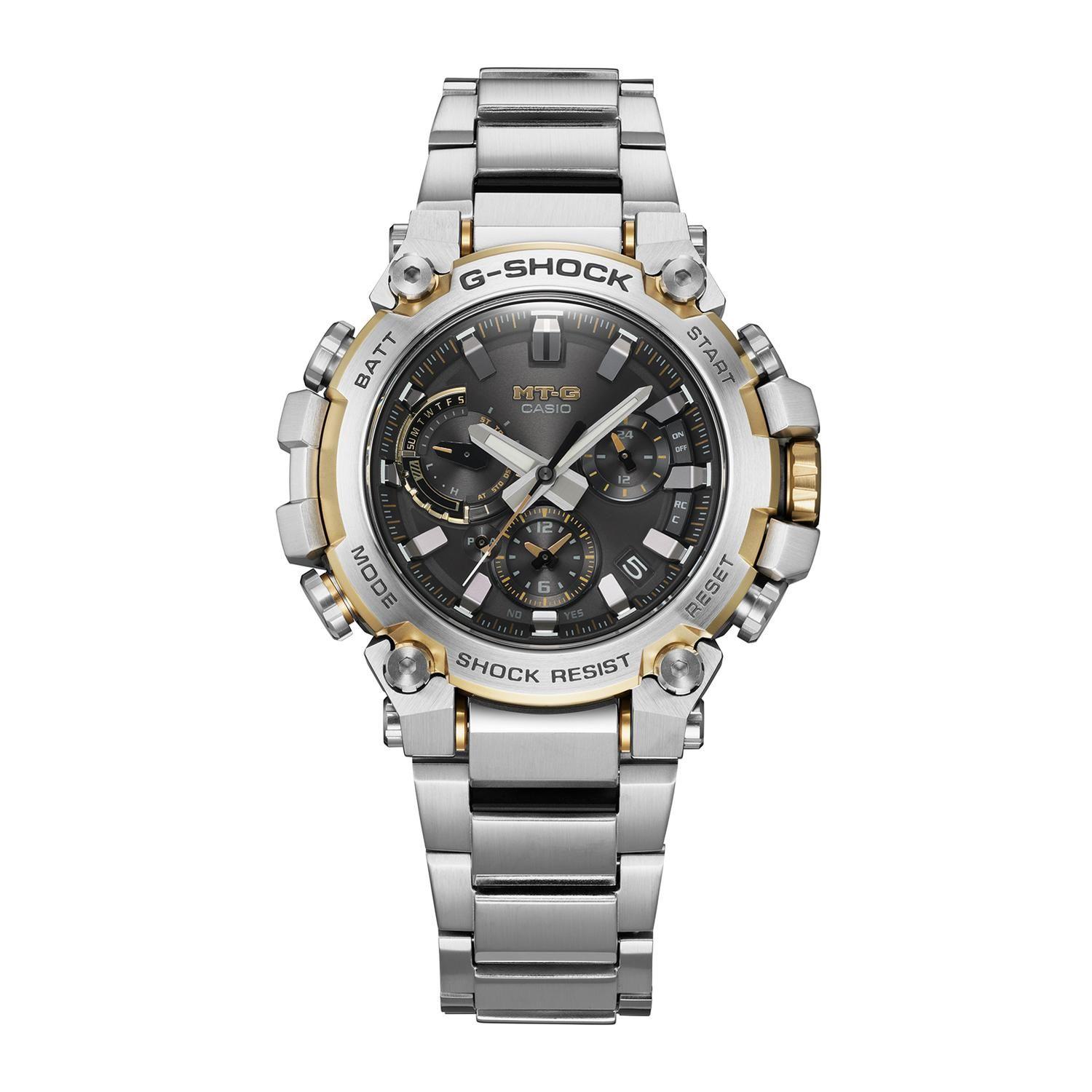 Reloj G-SHOCK MTG-B3000D-1A9DR Resina/Acero Hombre Plateado-1