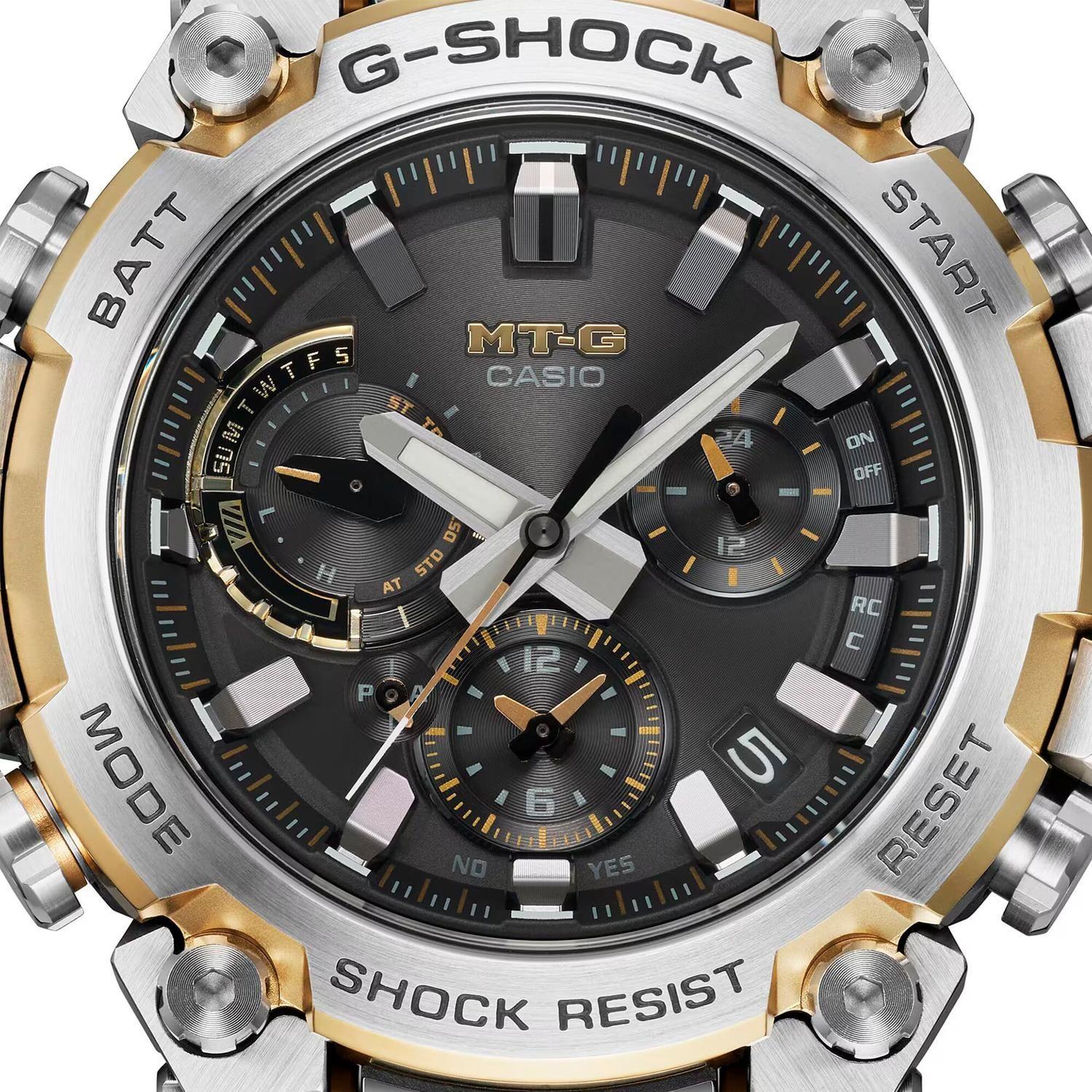 Reloj G-SHOCK MTG-B3000D-1A9DR Resina/Acero Hombre Plateado-2