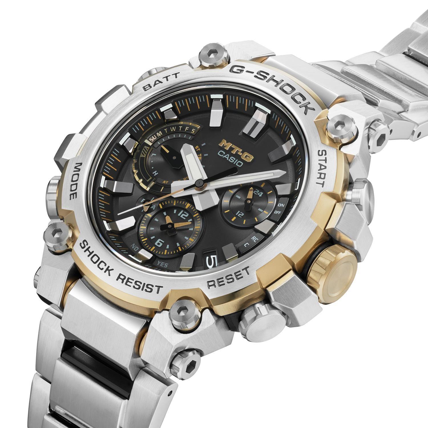 Reloj G-SHOCK MTG-B3000D-1A9DR Resina/Acero Hombre Plateado-4