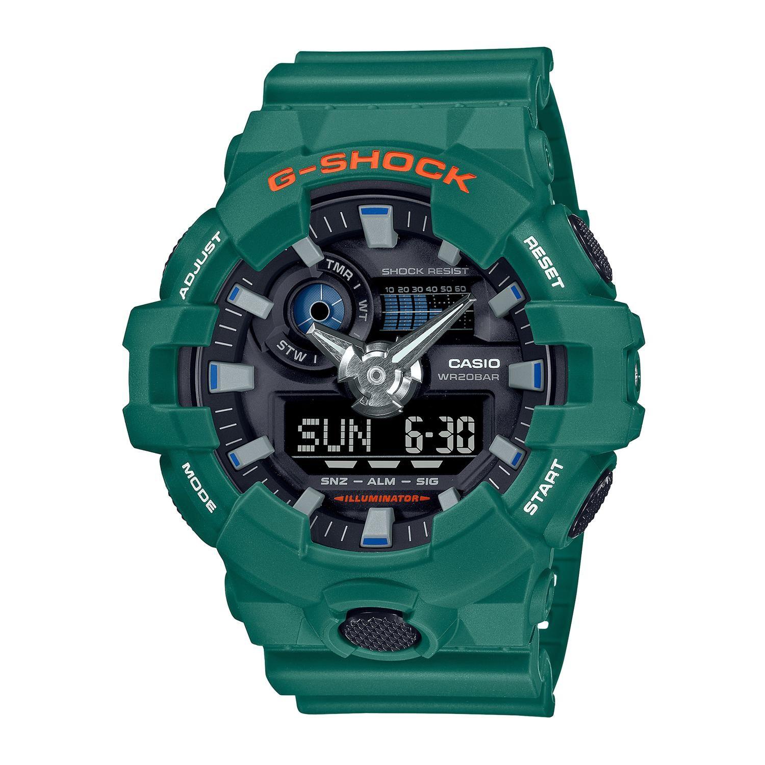Reloj G-SHOCK GA-700SC-3ADR Resina Hombre Verde-0