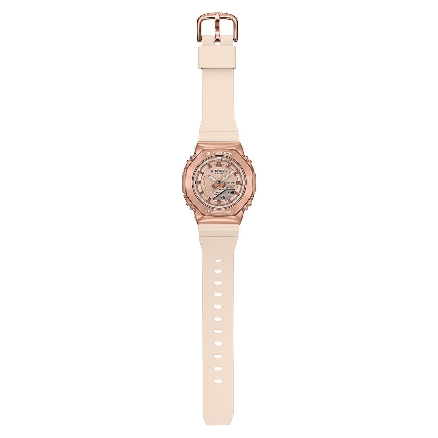 Reloj G-SHOCK GM-S2100PG-4ADR Resina/Acero Mujer Oro Rosa-6