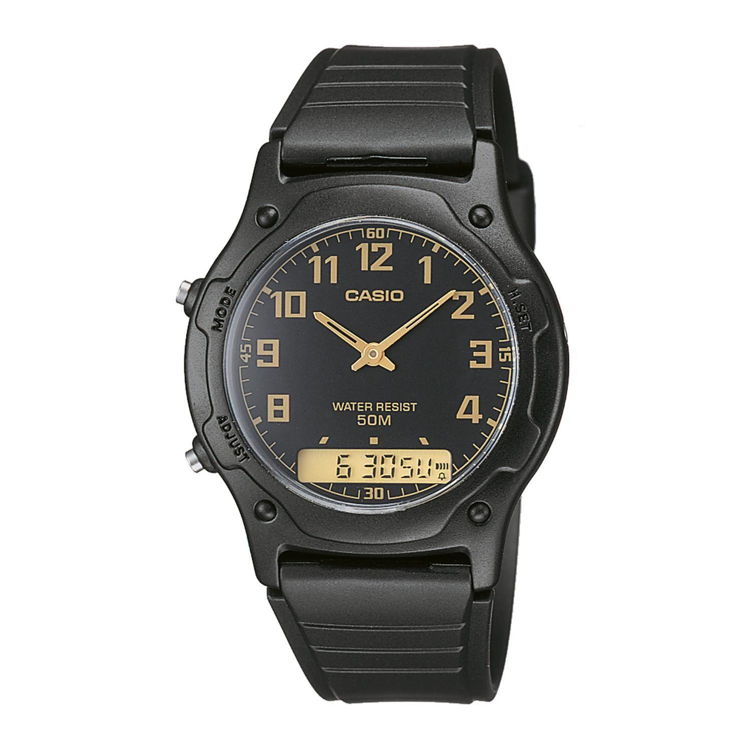 Reloj CASIO AW-49H-1BVDF Resina Hombre Negro-0