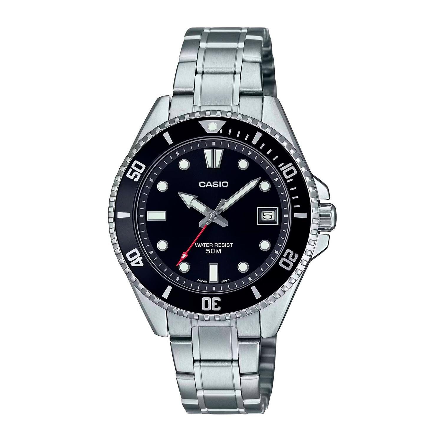 Reloj CASIO MDV-10D-1A1VDF Acero Hombre Plateado-0