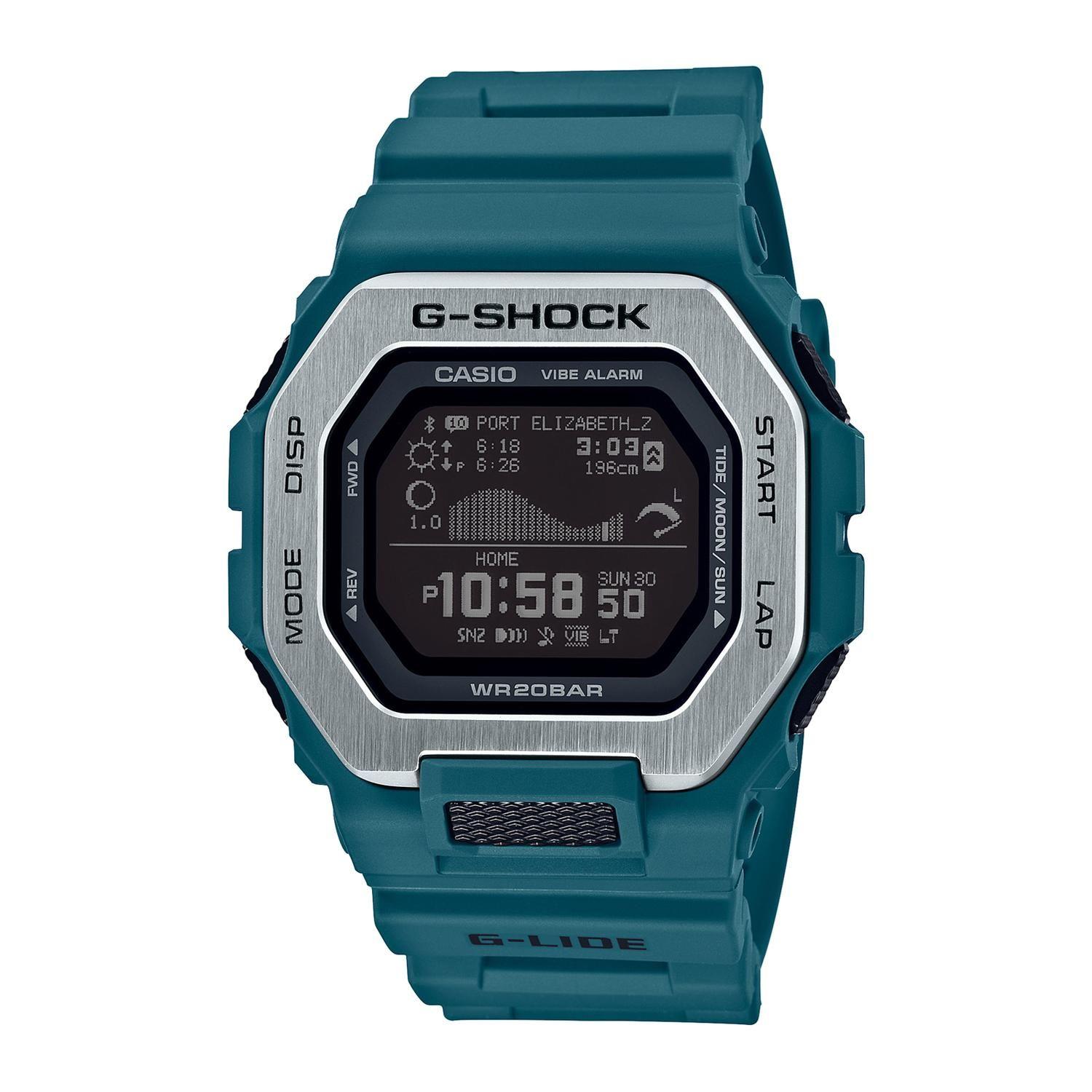 Reloj G-SHOCK GBX-100-2DR Resina/Acero Hombre Turquesa-0