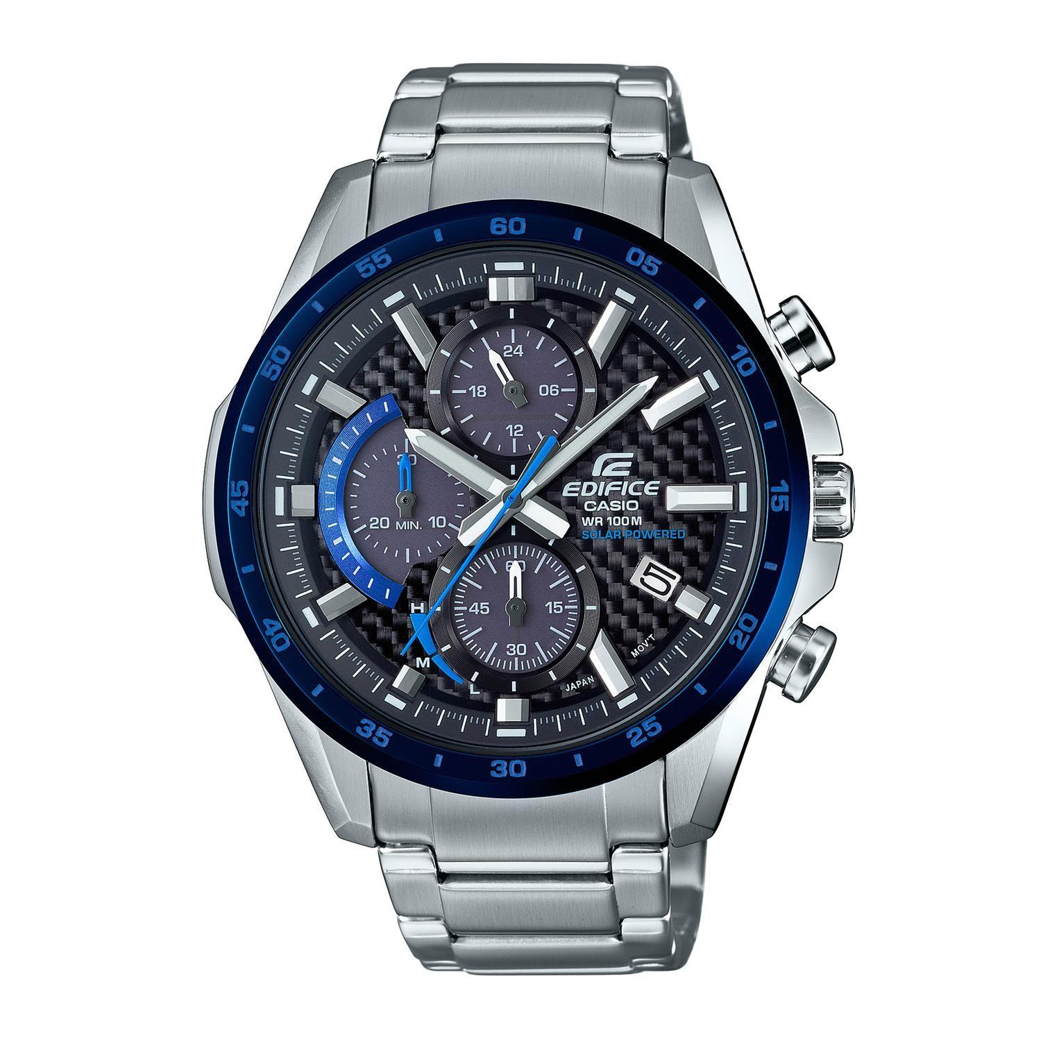 Reloj EDIFICE EQS-900DB-2AVUDF Acero Hombre Plateado-0