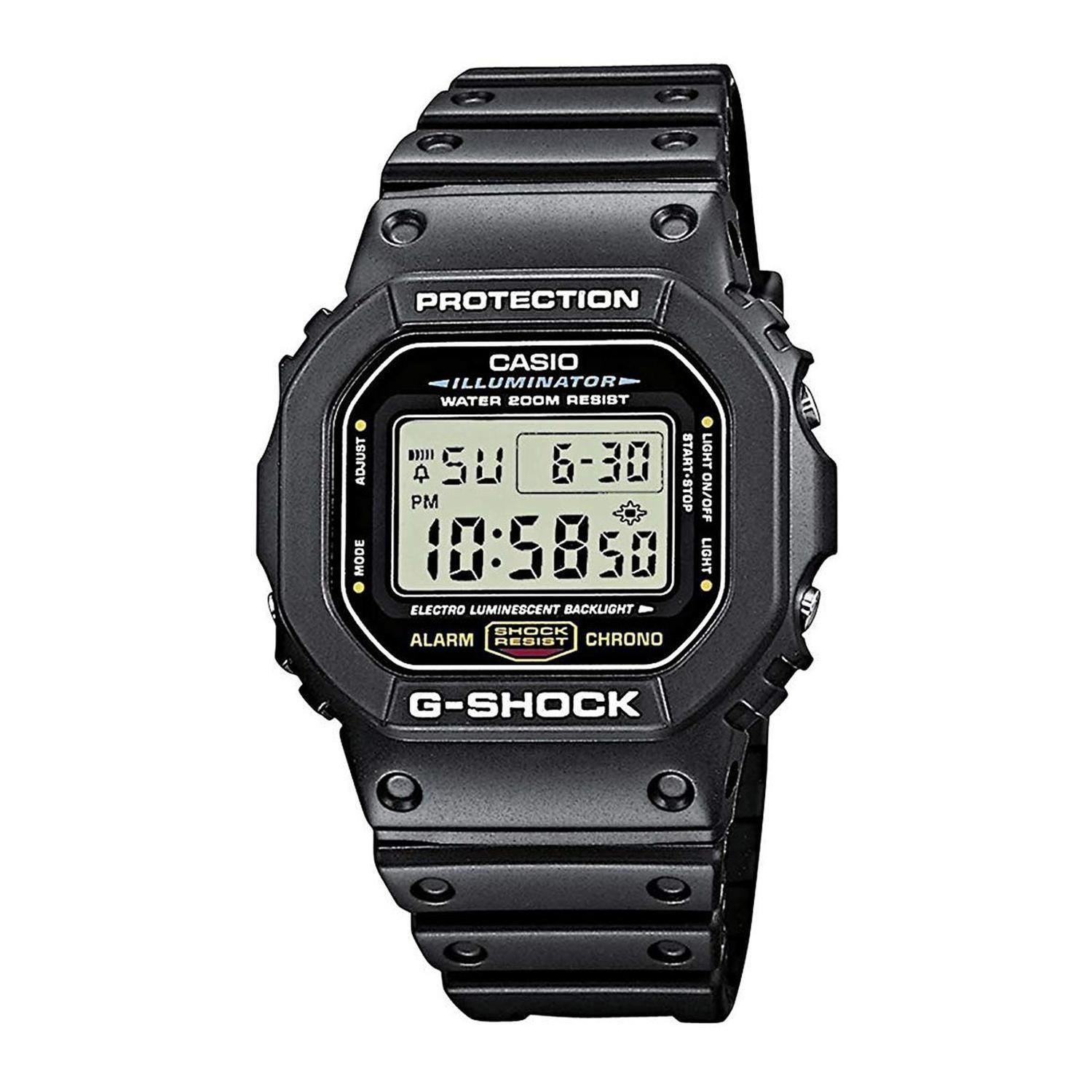 Reloj G-SHOCK DW-5600E-1VDF Resina Hombre Negro-0