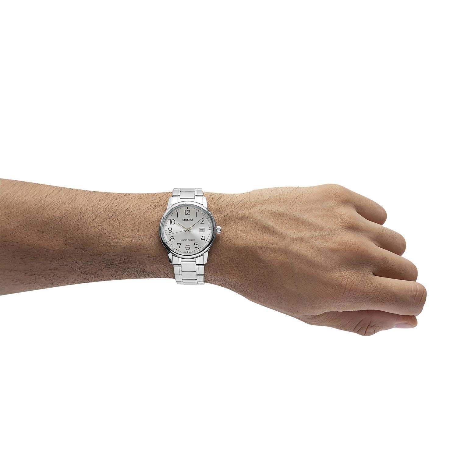 Reloj CASIO MTP-V002D-7BUDF Acero Hombre Plateado-3