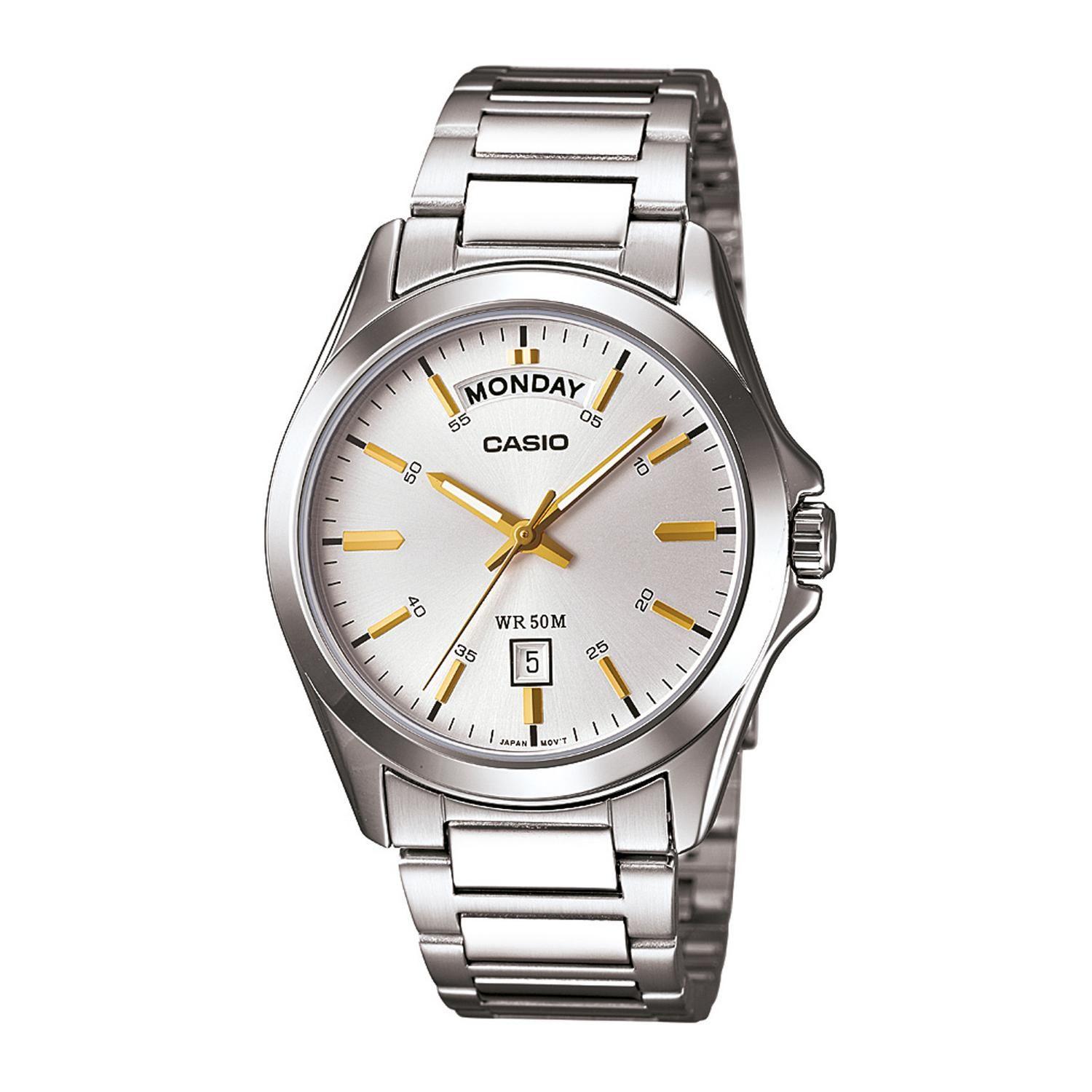 Reloj CASIO MTP-1370D-7A2VDF Acero Hombre Plateado-0