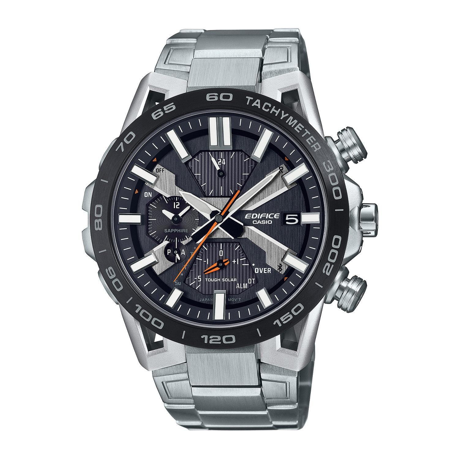 Reloj EDIFICE EQB-2000DB-1ADR Acero Hombre Plateado-0